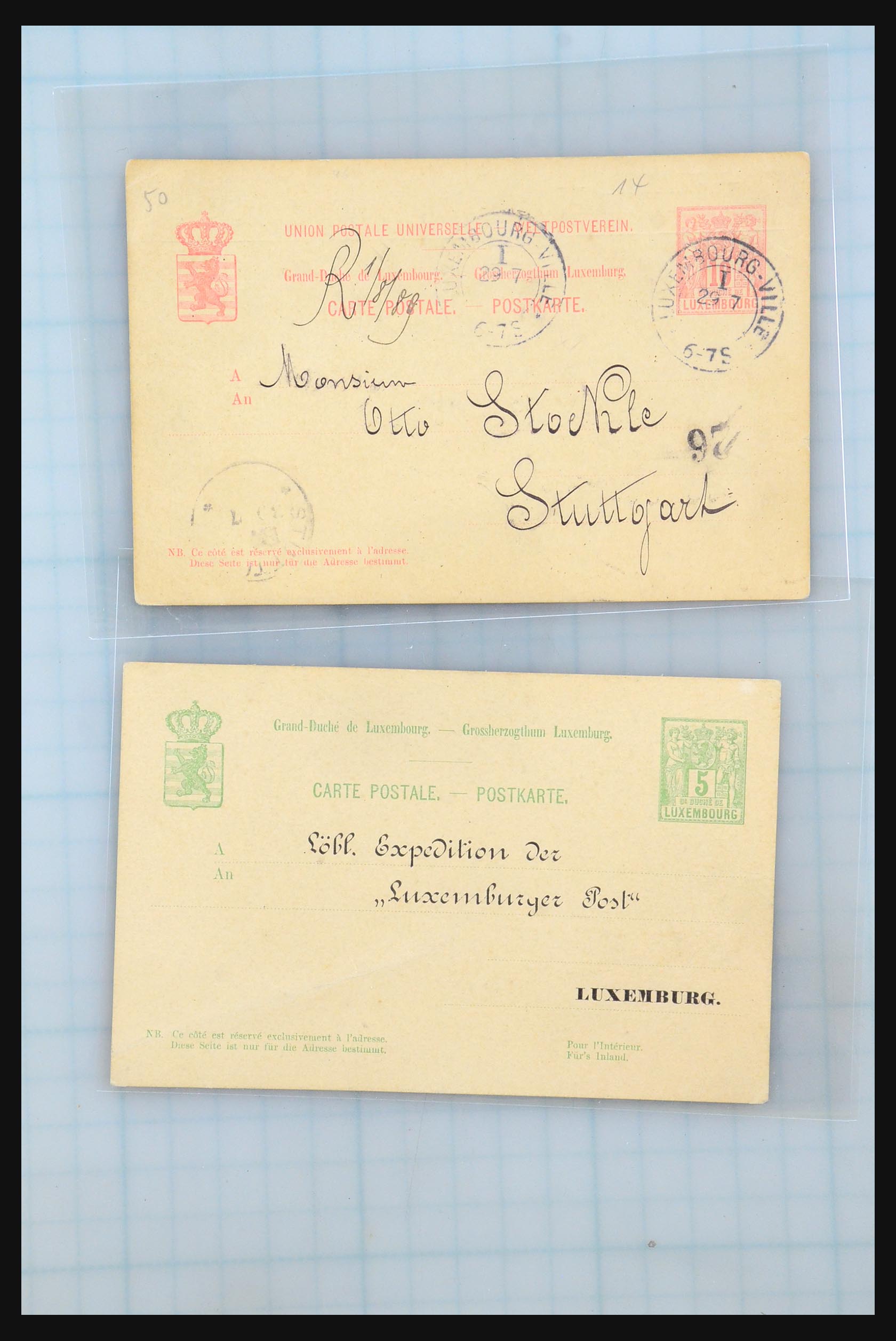 31358 062 - 31358 Portugal/Luxemburg/Greece covers 1880-1960.