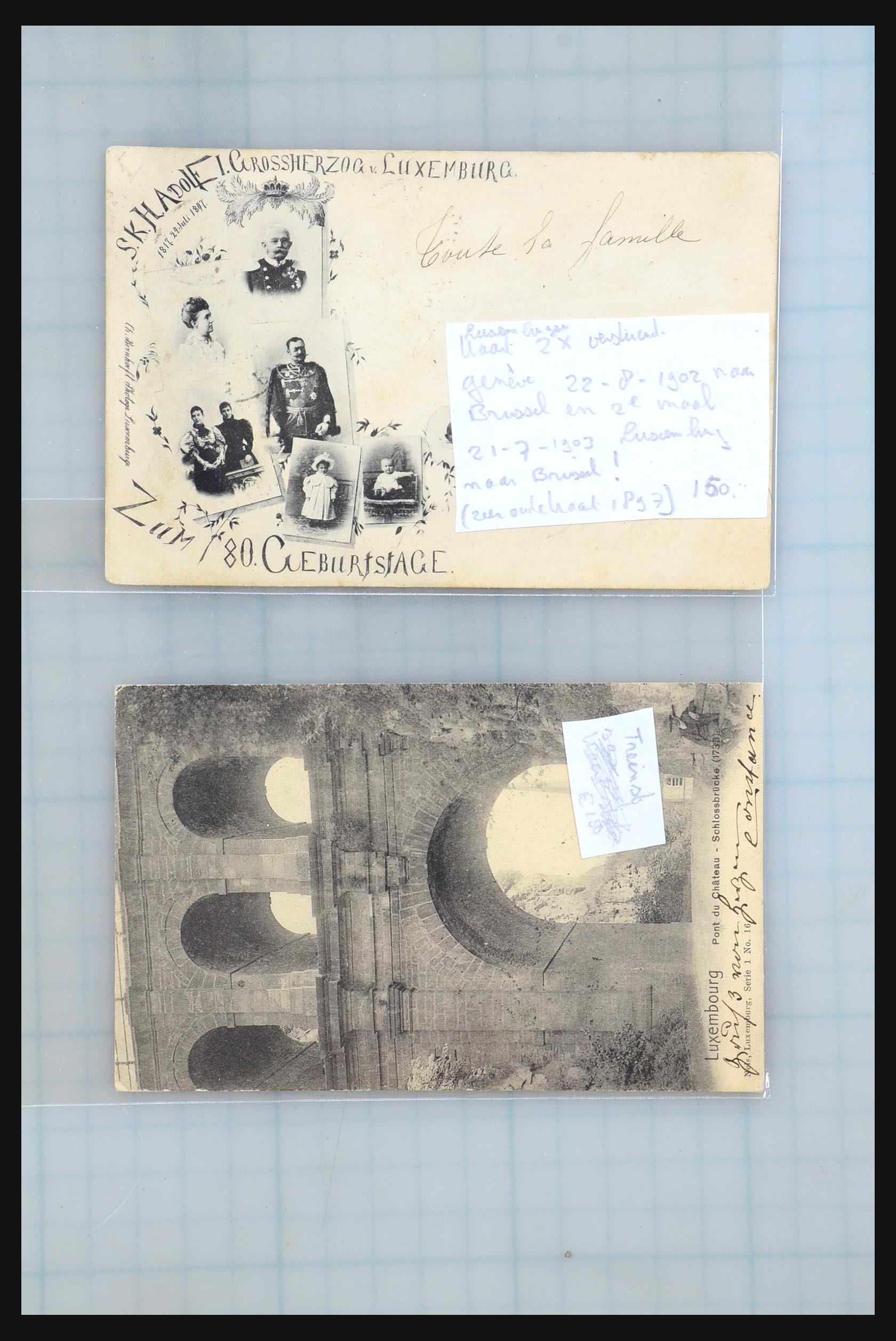 31358 067 - 31358 Portugal/Luxemburg/Griekenland brieven 1880-1960.