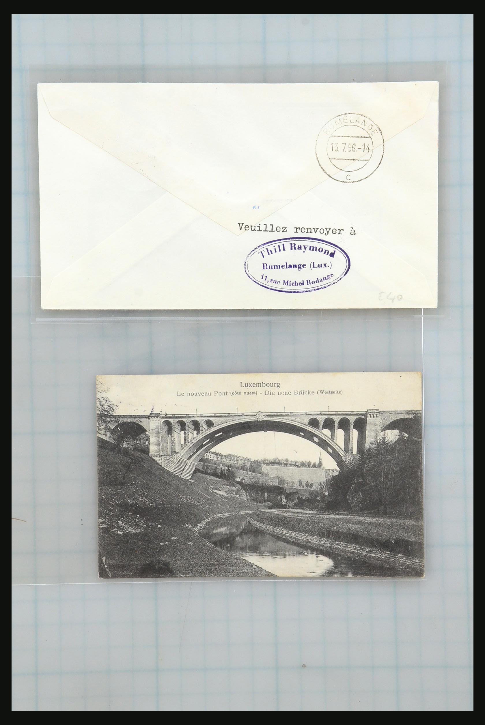 31358 078 - 31358 Portugal/Luxemburg/Griekenland brieven 1880-1960.