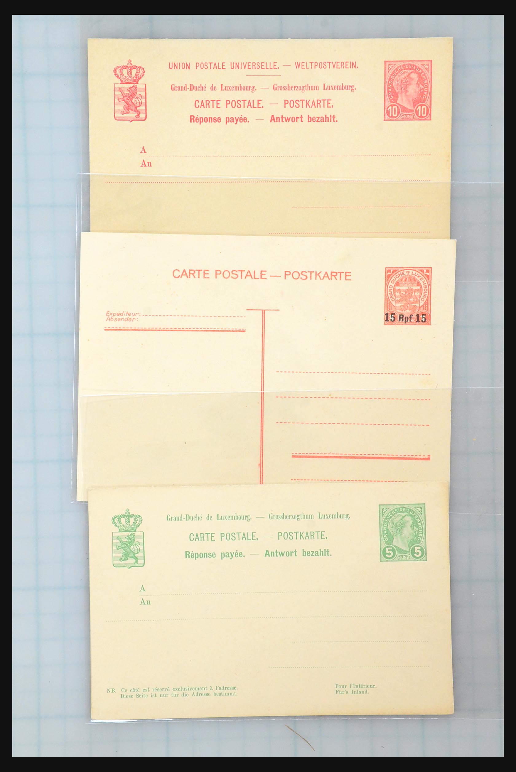31358 082 - 31358 Portugal/Luxemburg/Griekenland brieven 1880-1960.