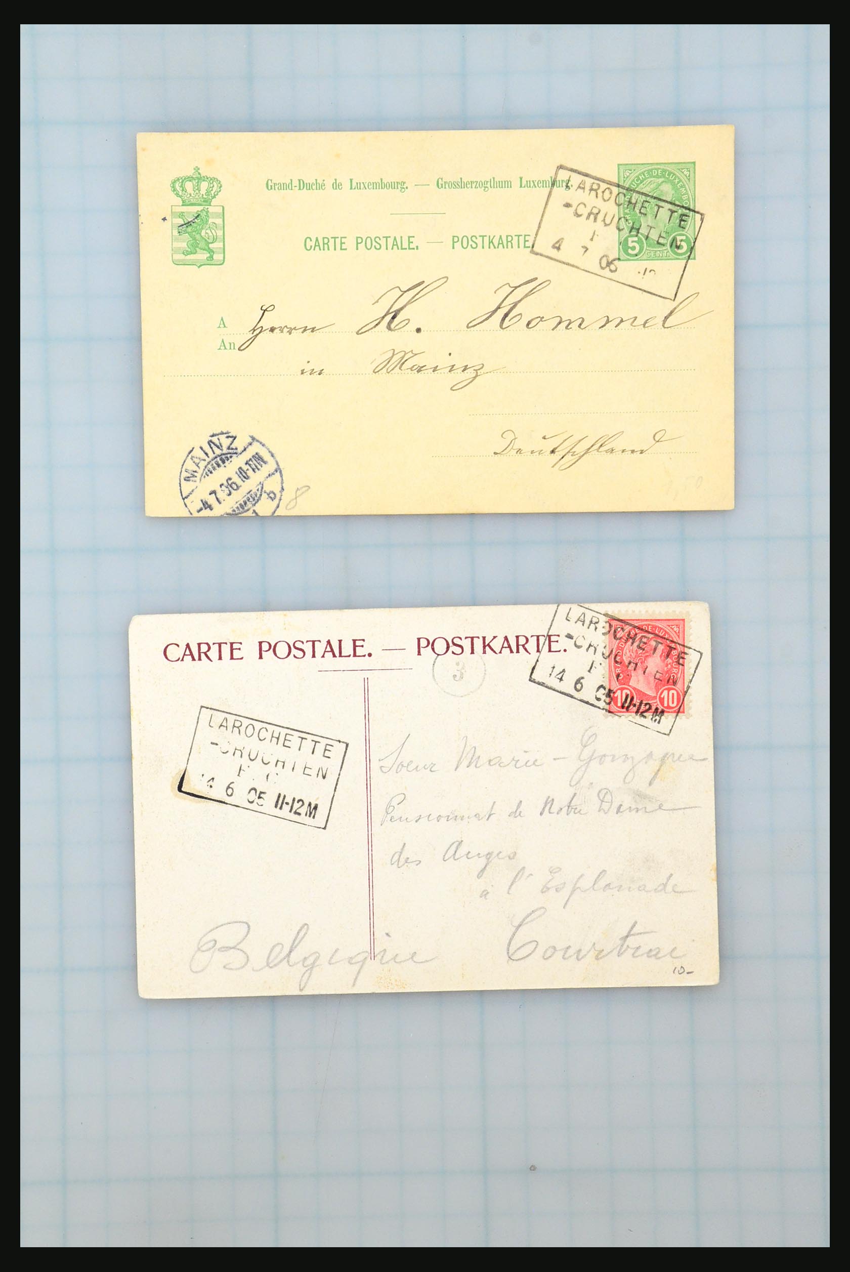 31358 083 - 31358 Portugal/Luxemburg/Griekenland brieven 1880-1960.