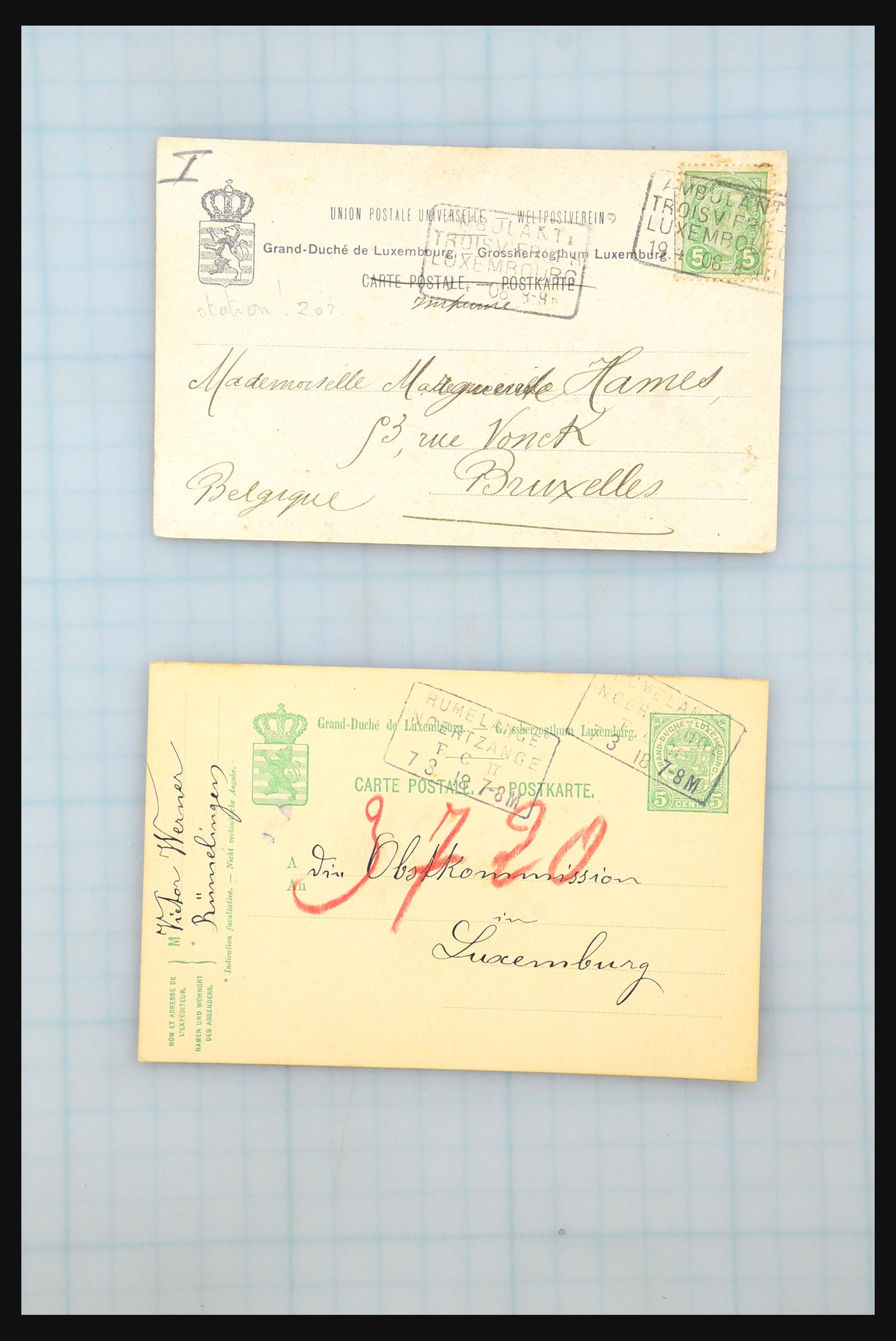 31358 085 - 31358 Portugal/Luxemburg/Greece covers 1880-1960.