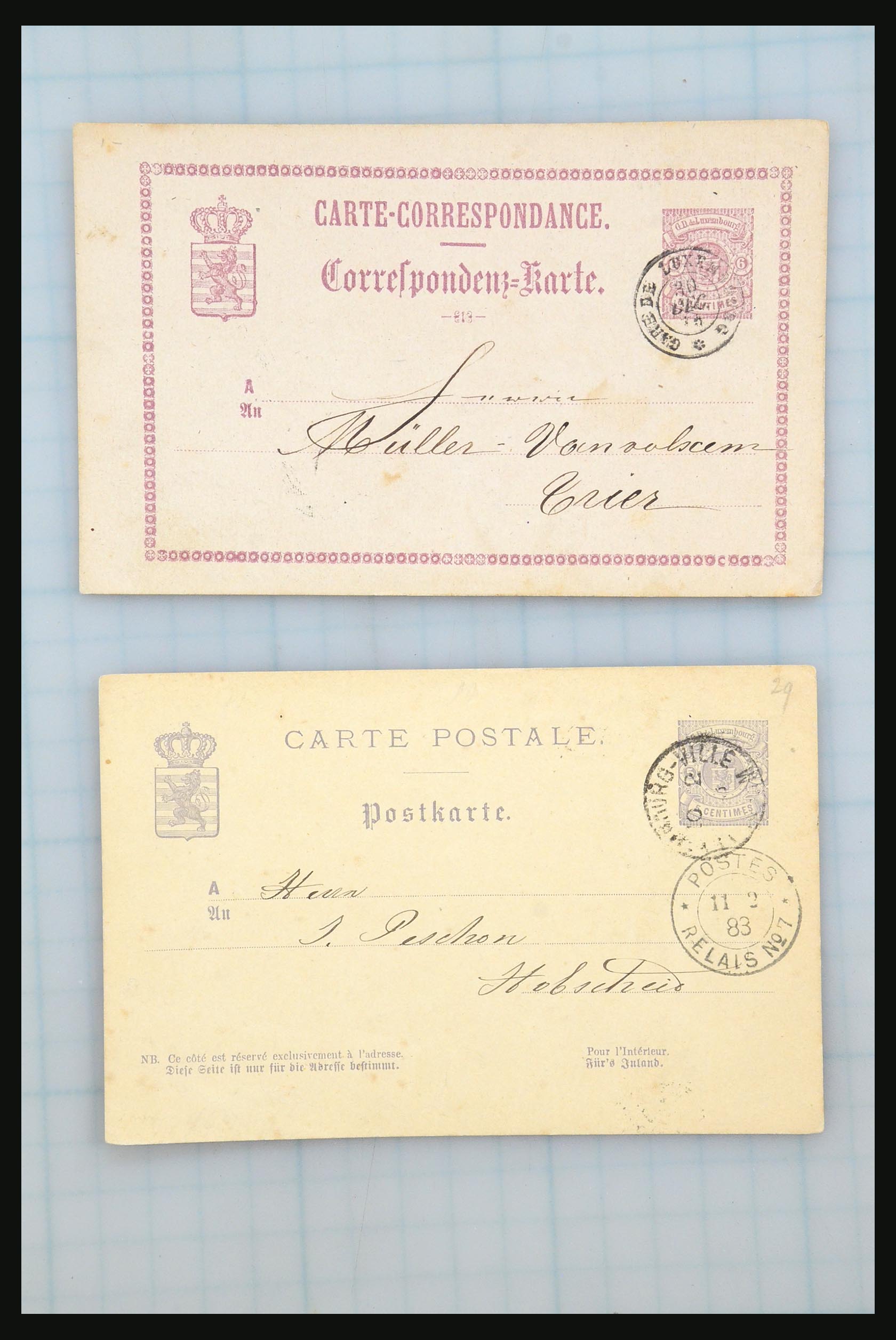 31358 094 - 31358 Portugal/Luxemburg/Griekenland brieven 1880-1960.