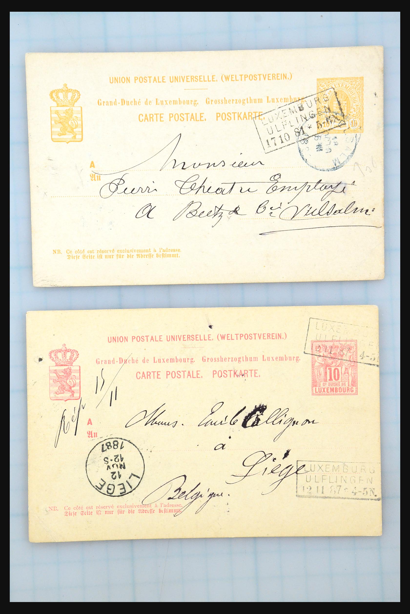 31358 098 - 31358 Portugal/Luxemburg/Greece covers 1880-1960.