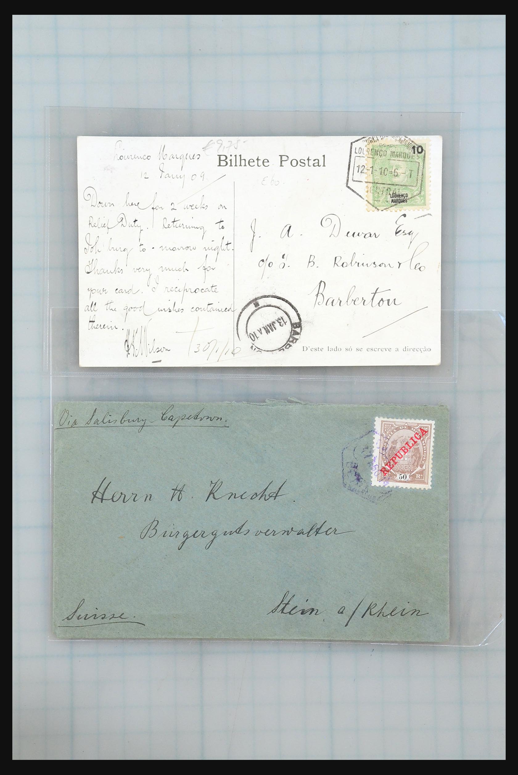 31358 233 - 31358 Portugal/Luxemburg/Greece covers 1880-1960.