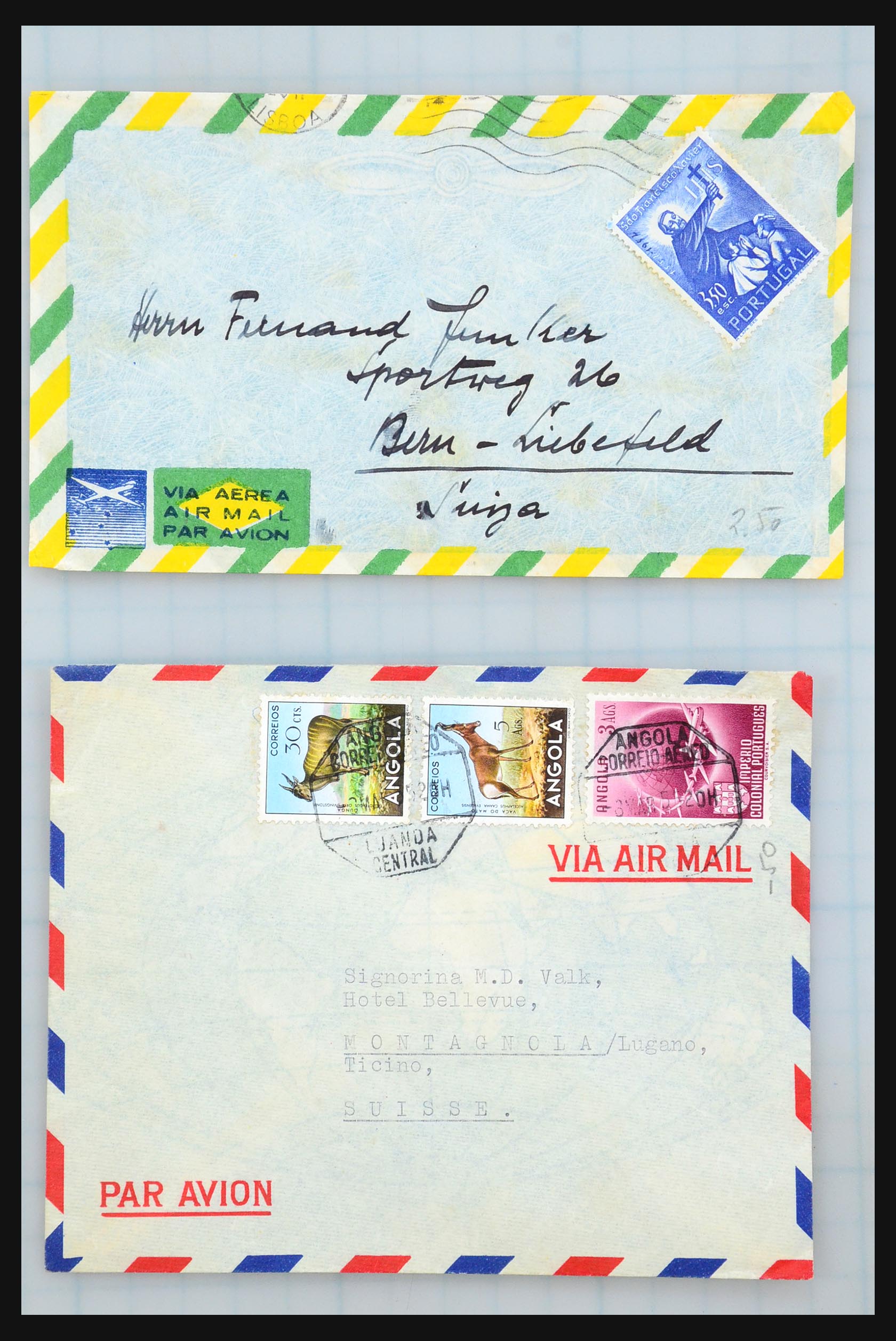 31358 249 - 31358 Portugal/Luxemburg/Greece covers 1880-1960.