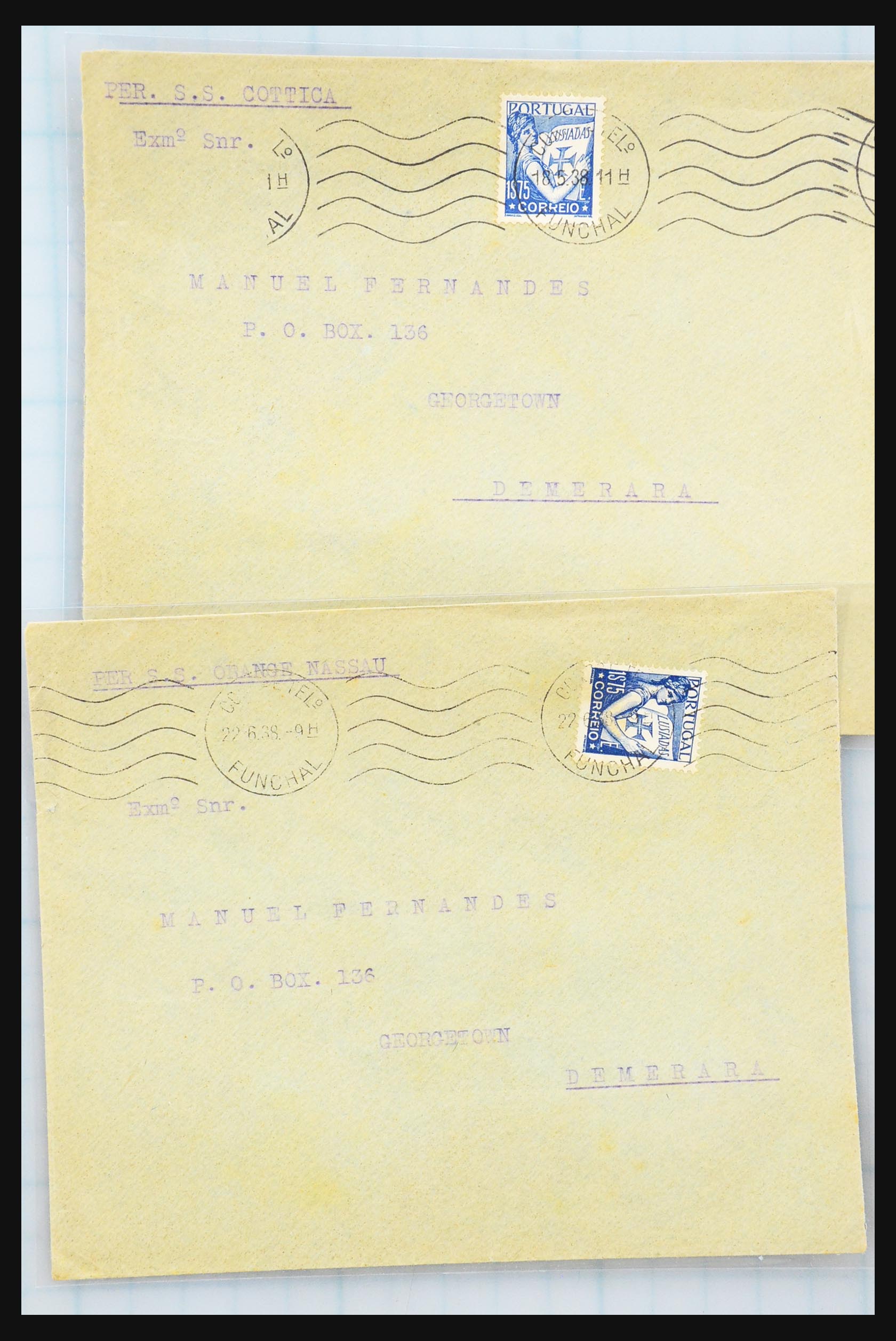 31358 258 - 31358 Portugal/Luxemburg/Greece covers 1880-1960.