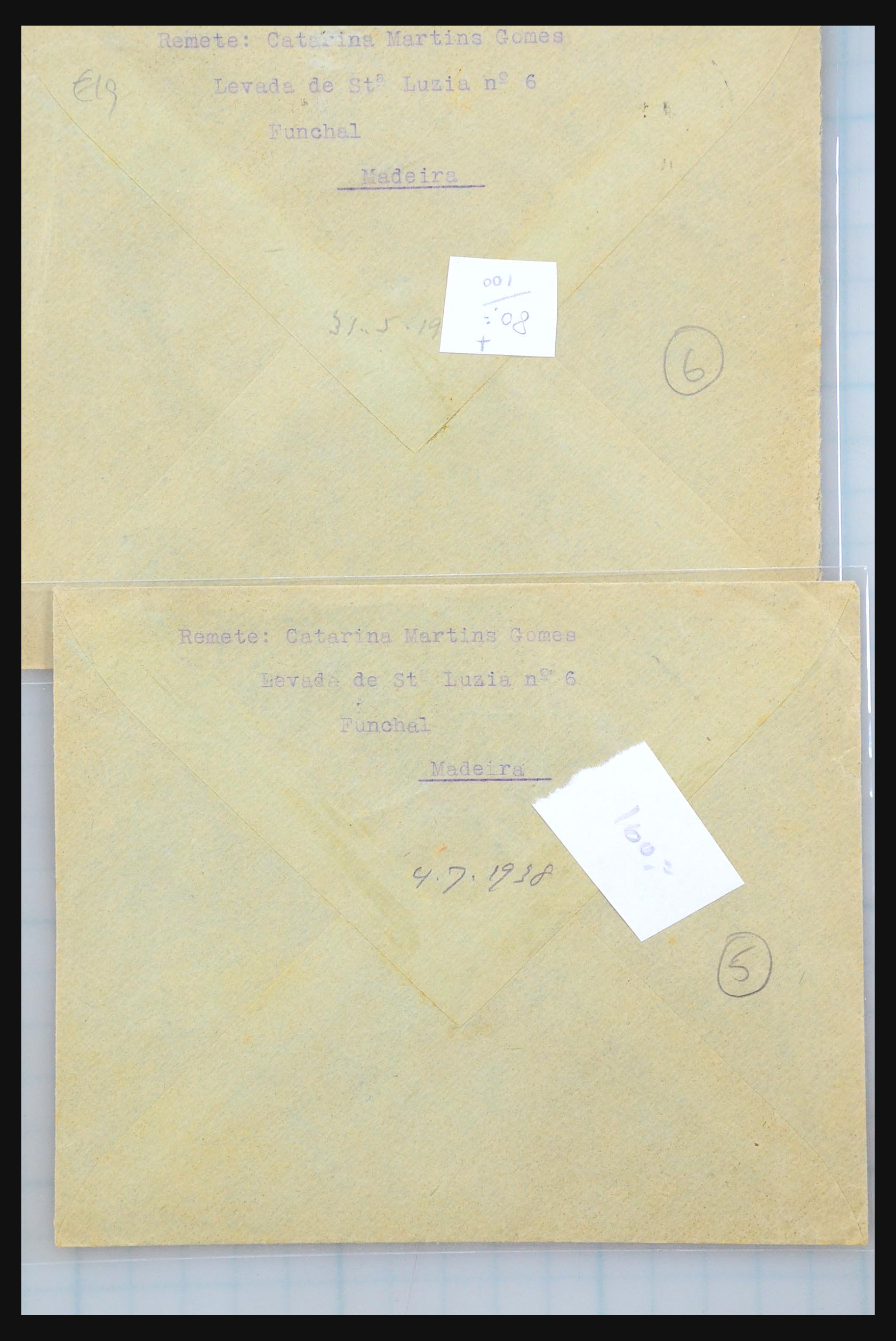31358 259 - 31358 Portugal/Luxemburg/Greece covers 1880-1960.