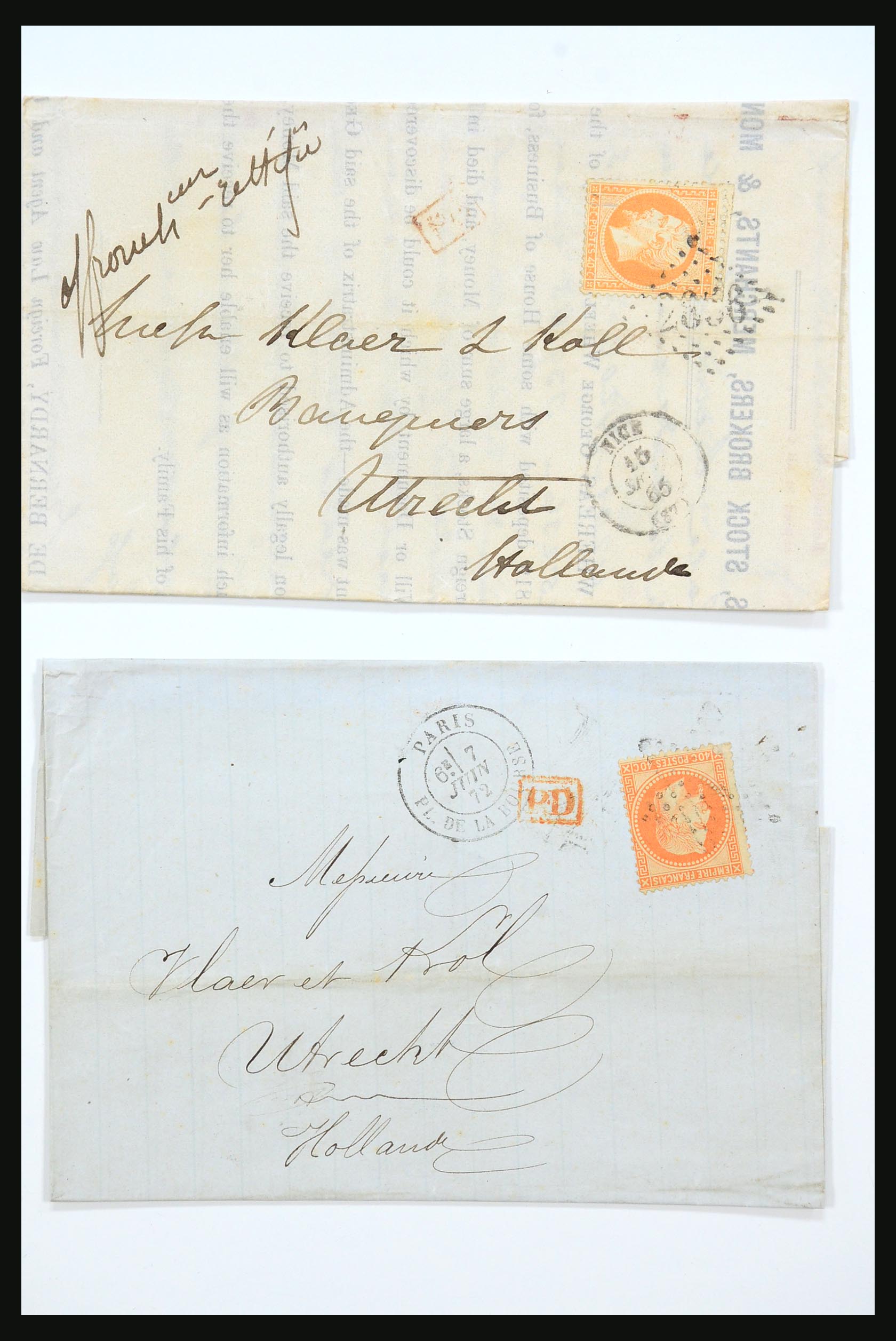 31359 0007 - 31359 France and Colonies covers 1770-1960.