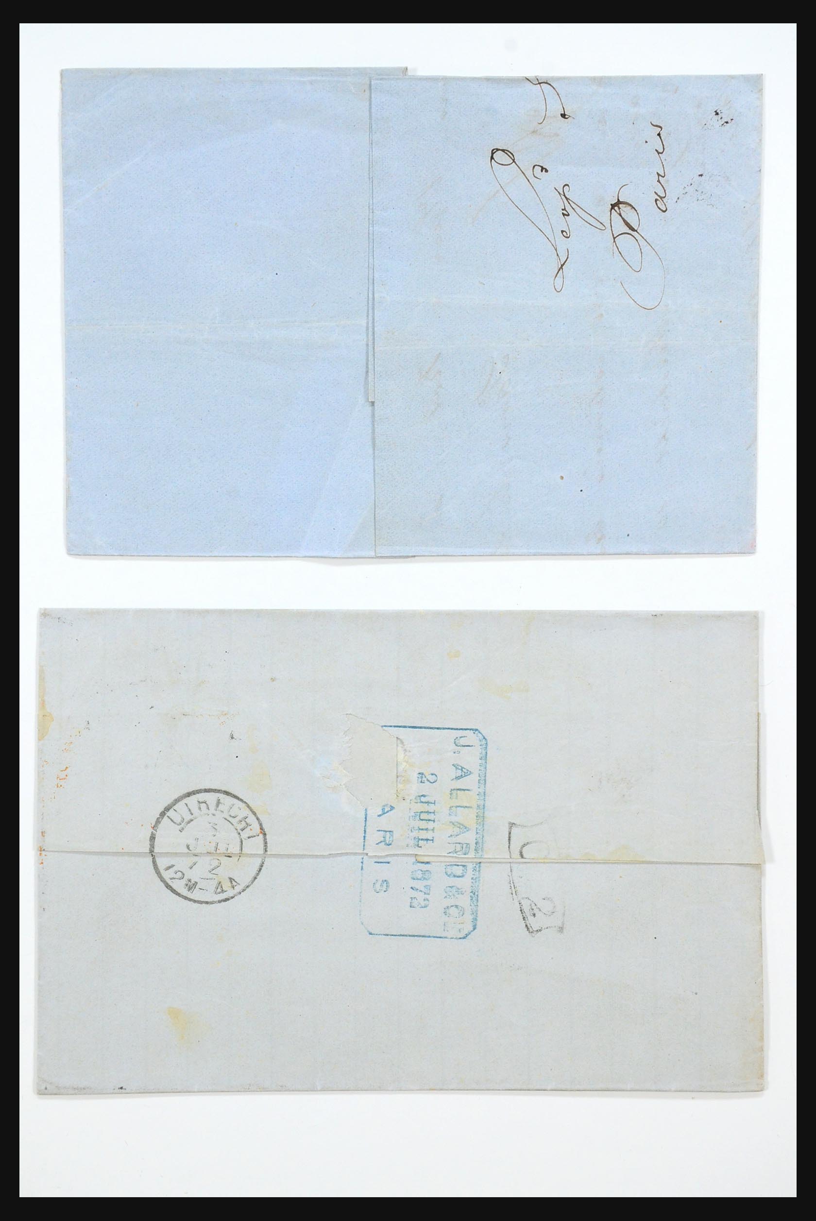 31359 0010 - 31359 Frankrijk en koloniën brieven 1770-1960.