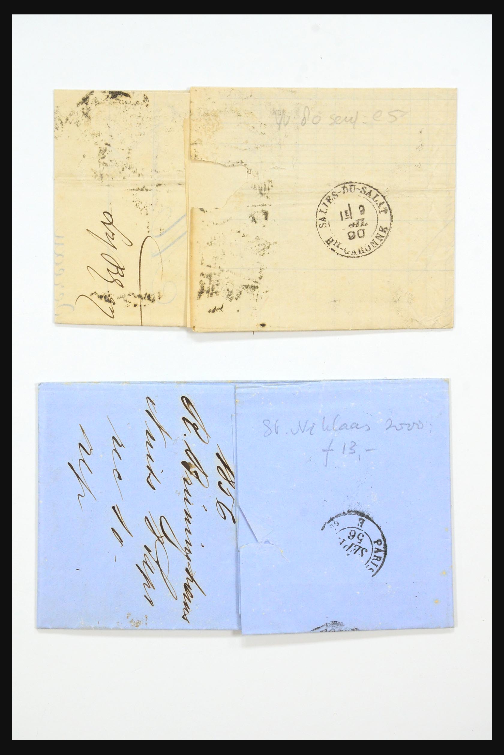 31359 0013 - 31359 Frankrijk en koloniën brieven 1770-1960.