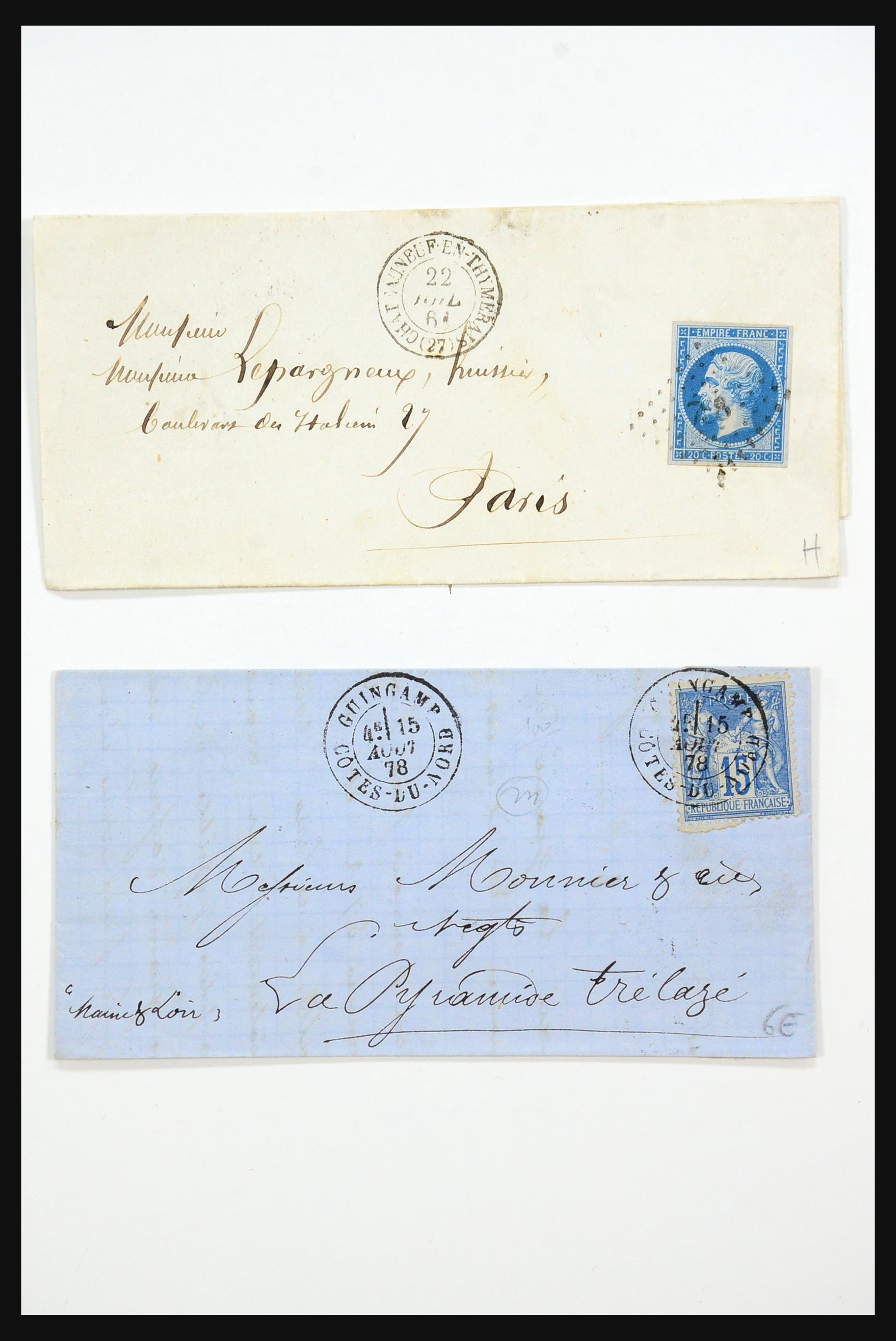 31359 0014 - 31359 France and Colonies covers 1770-1960.