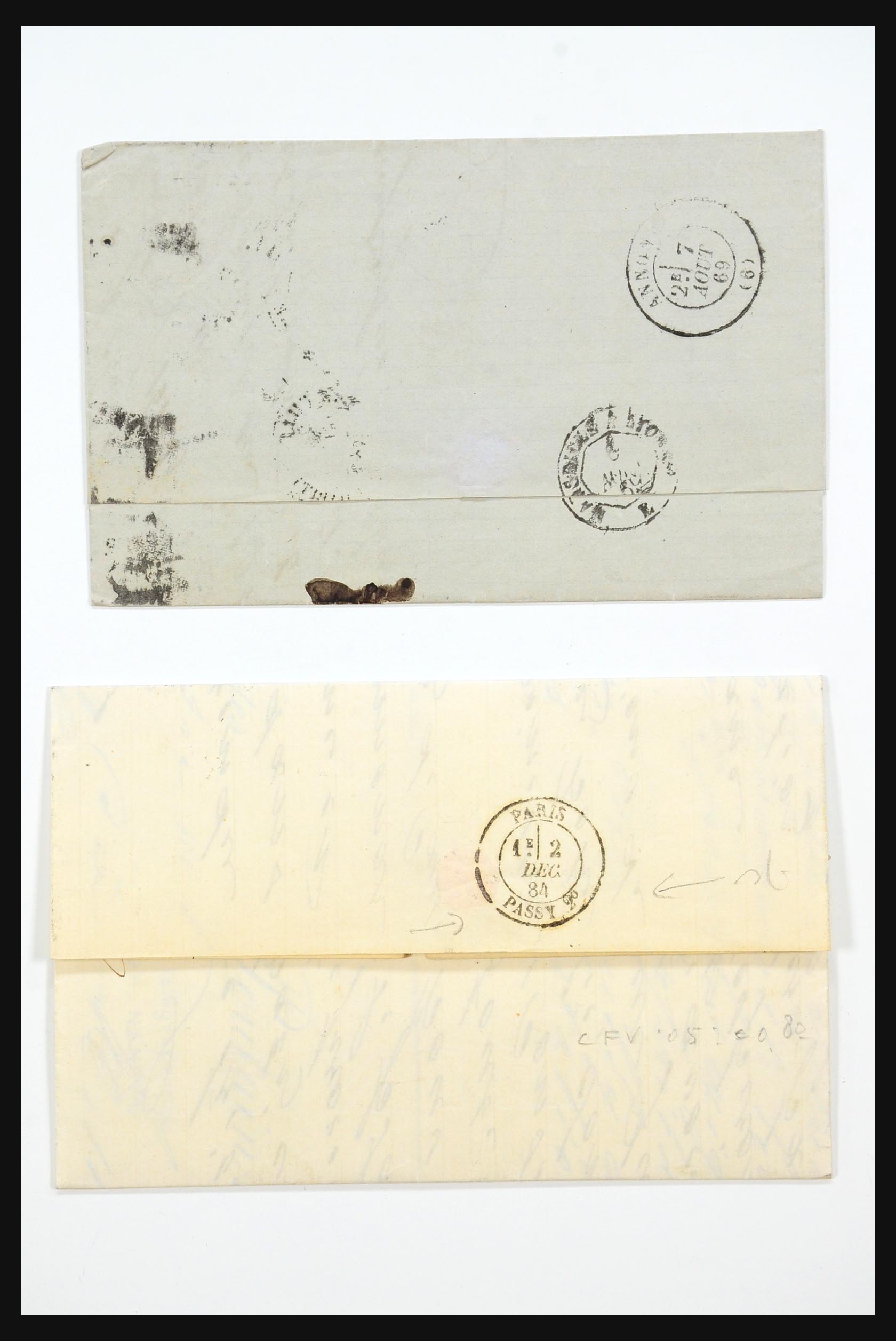 31359 0017 - 31359 Frankrijk en koloniën brieven 1770-1960.
