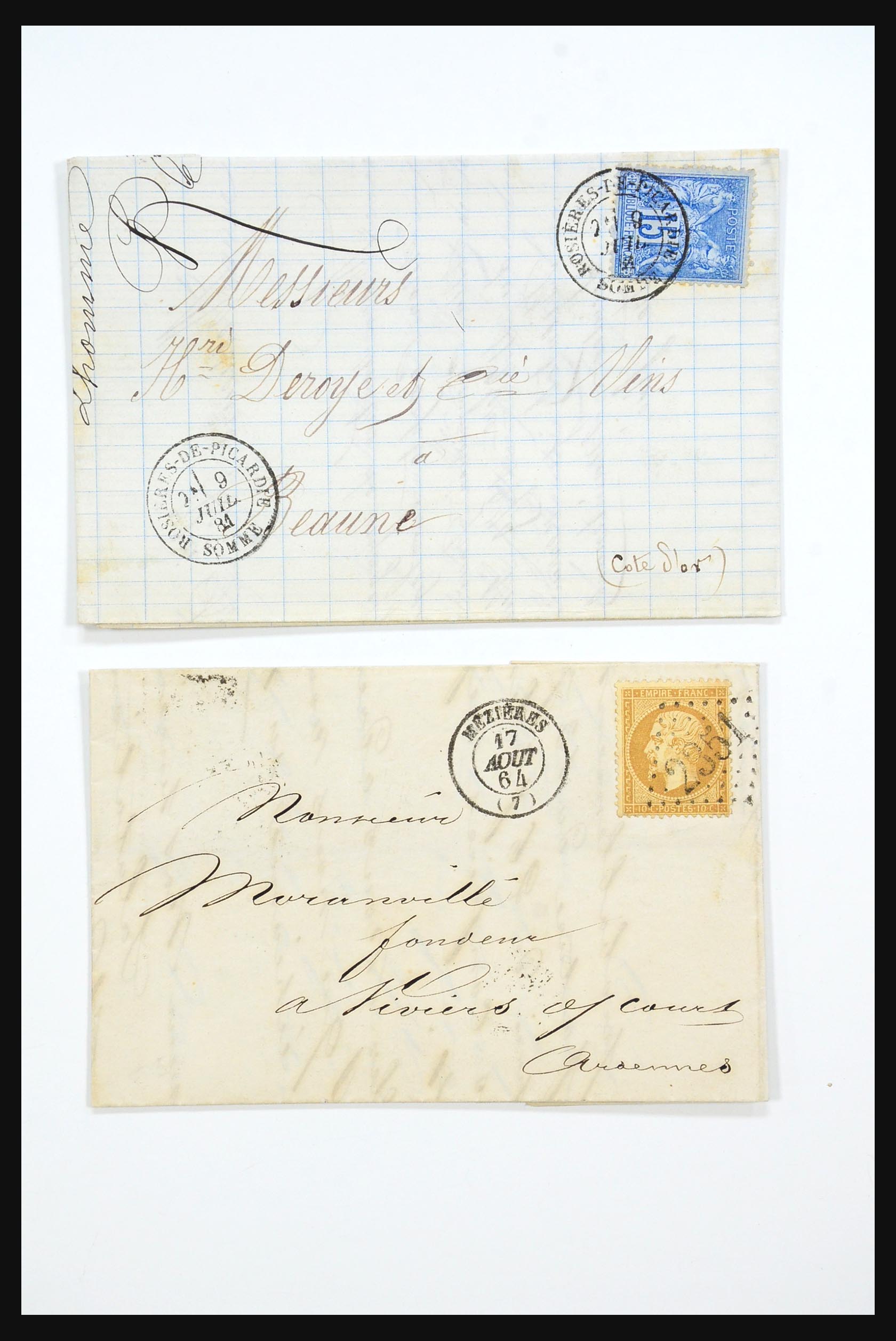 31359 0022 - 31359 Frankrijk en koloniën brieven 1770-1960.