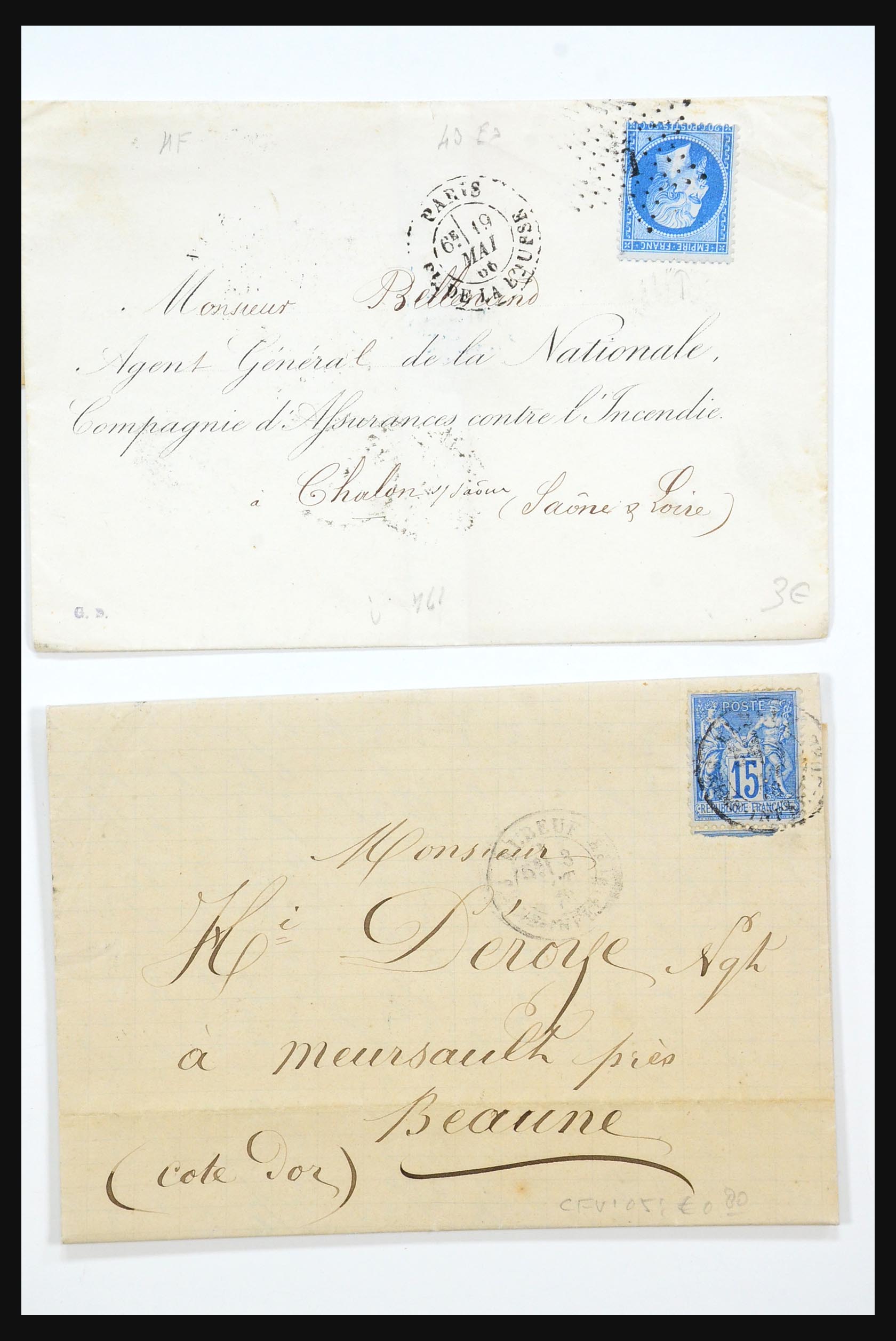 31359 0024 - 31359 Frankrijk en koloniën brieven 1770-1960.