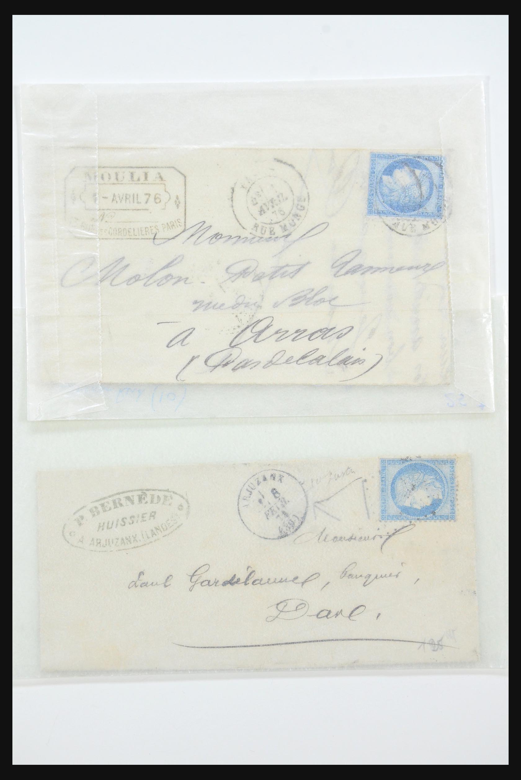 31359 0026 - 31359 Frankrijk en koloniën brieven 1770-1960.