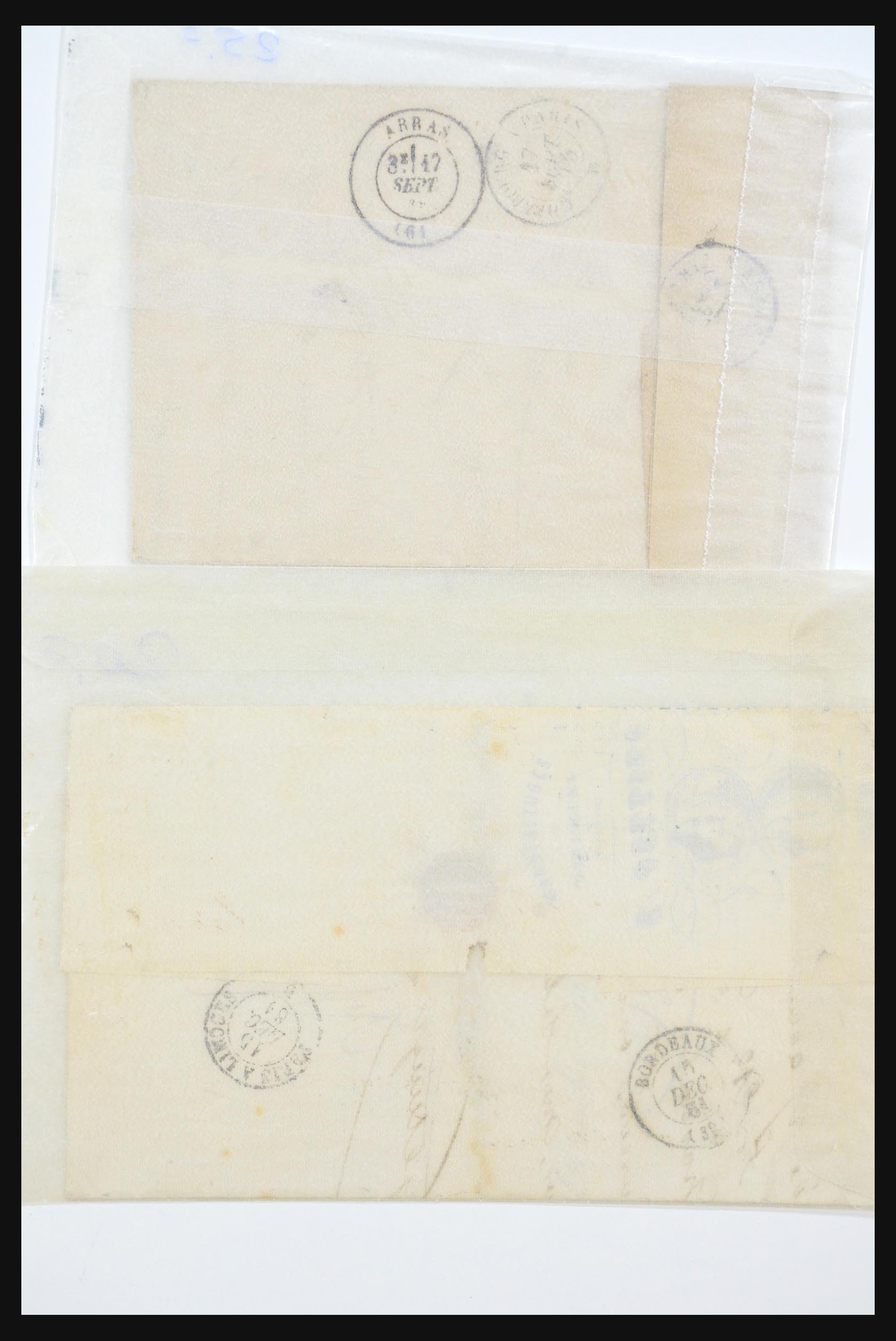 31359 0035 - 31359 Frankrijk en koloniën brieven 1770-1960.