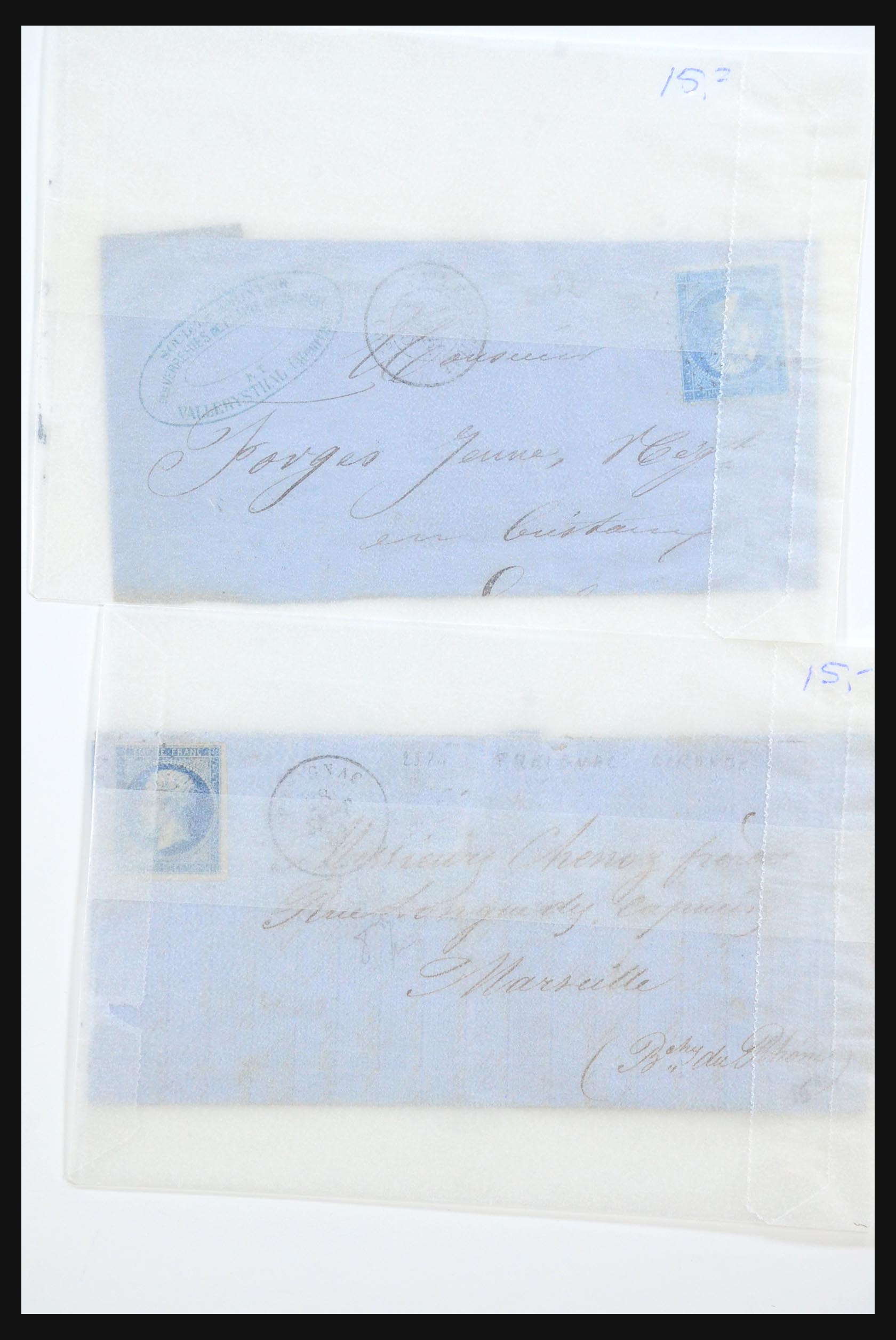 31359 0038 - 31359 Frankrijk en koloniën brieven 1770-1960.