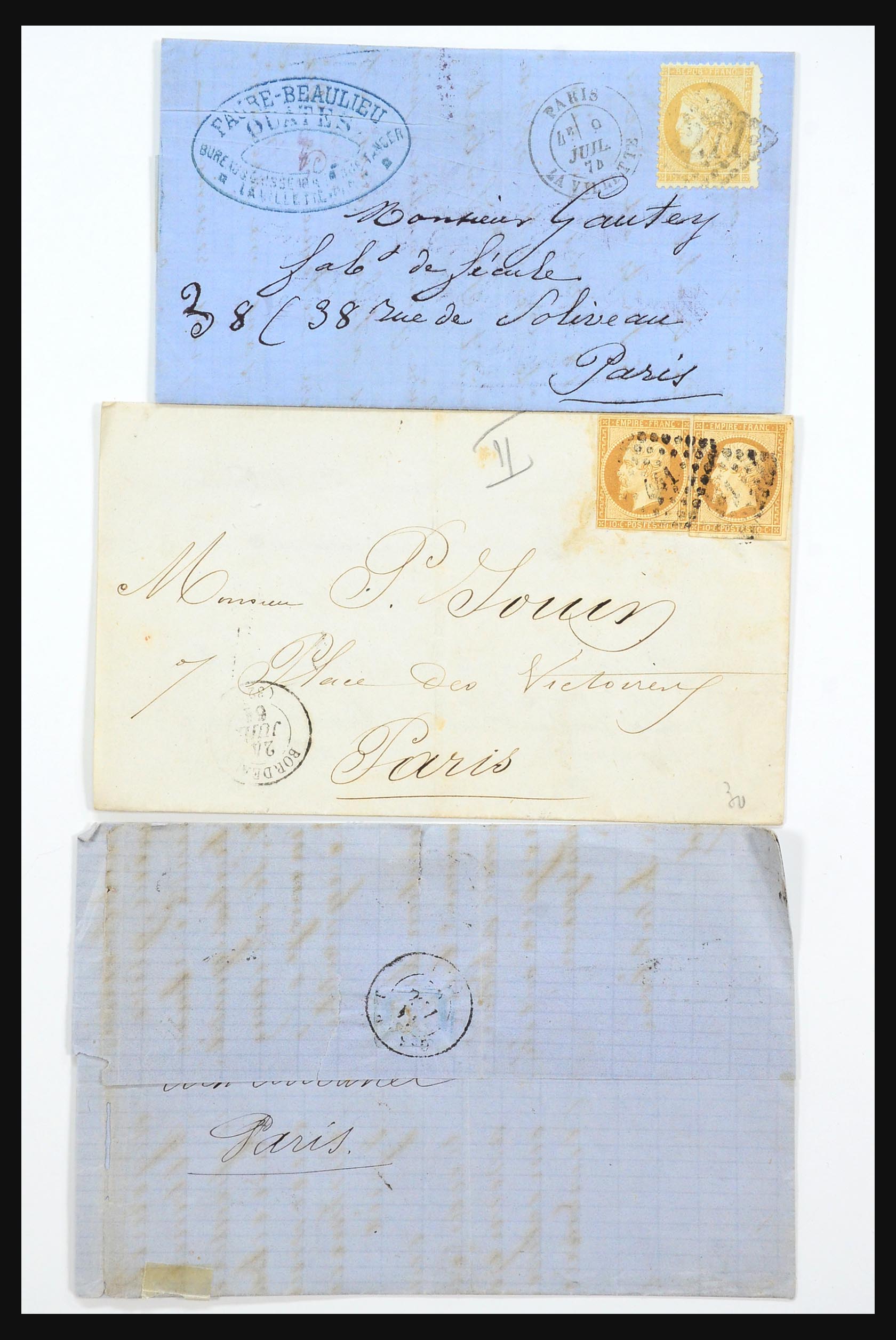 31359 2542 - 31359 France and Colonies covers 1770-1960.