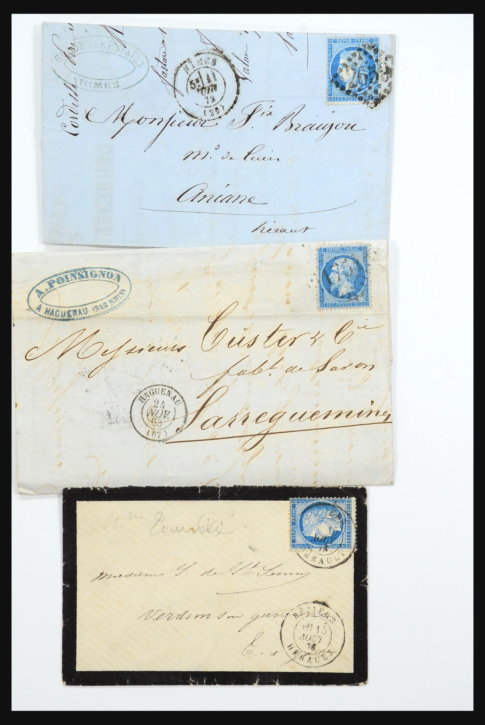 31359 2545 - 31359 France and Colonies covers 1770-1960.