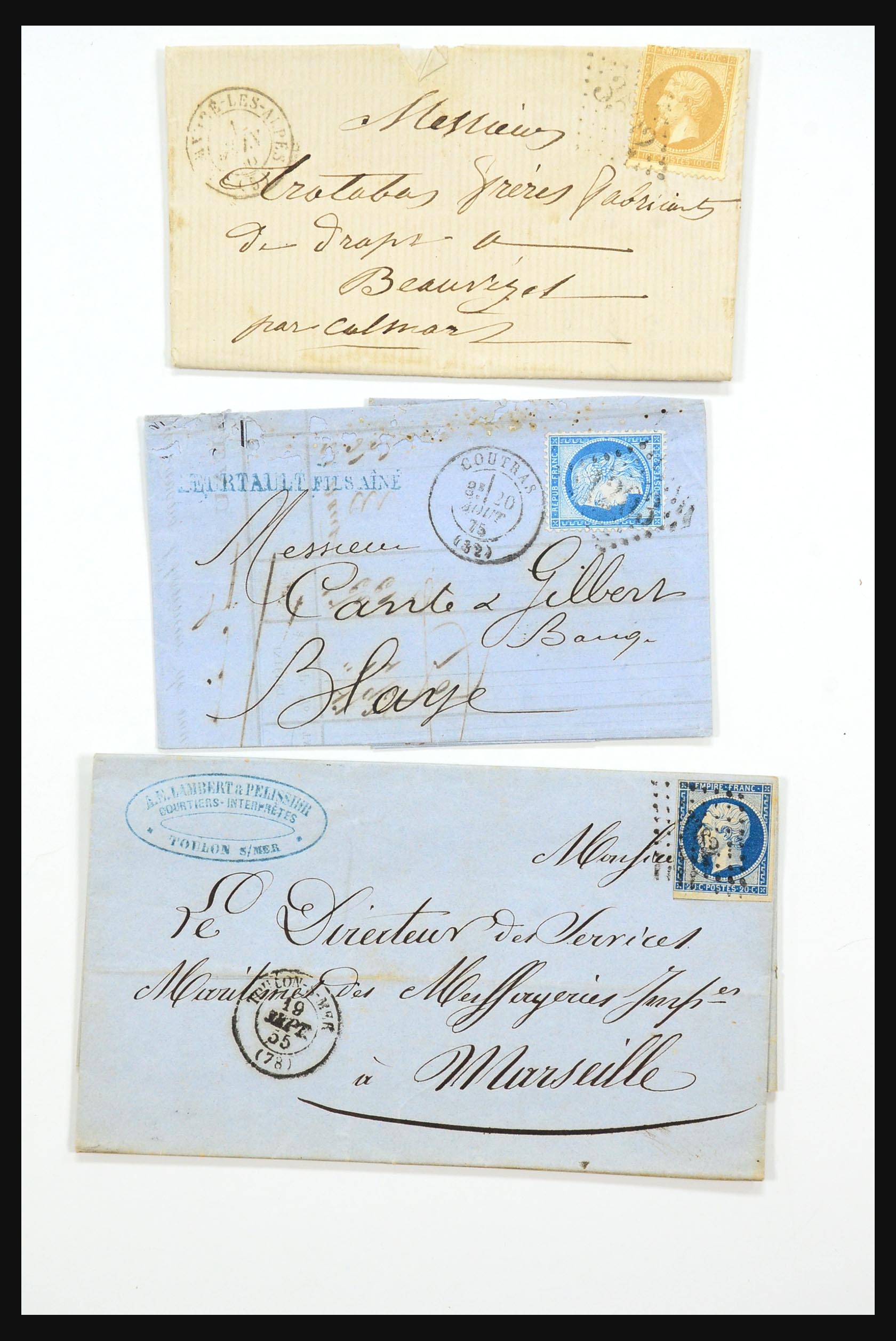 31359 2551 - 31359 France and Colonies covers 1770-1960.