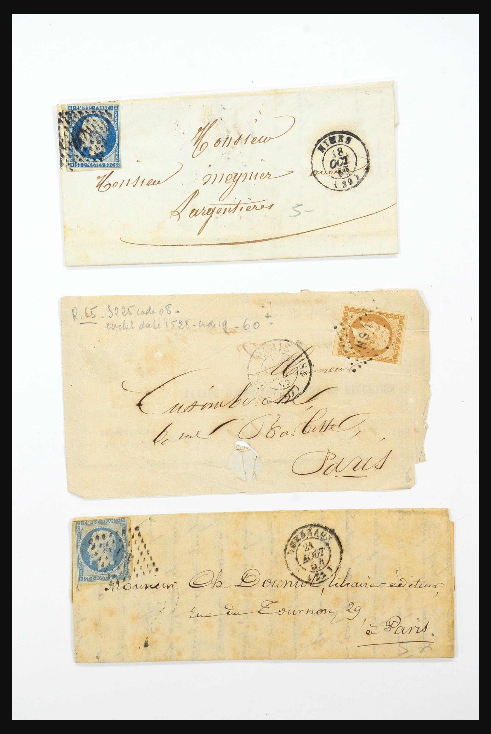 31359 2553 - 31359 France and Colonies covers 1770-1960.