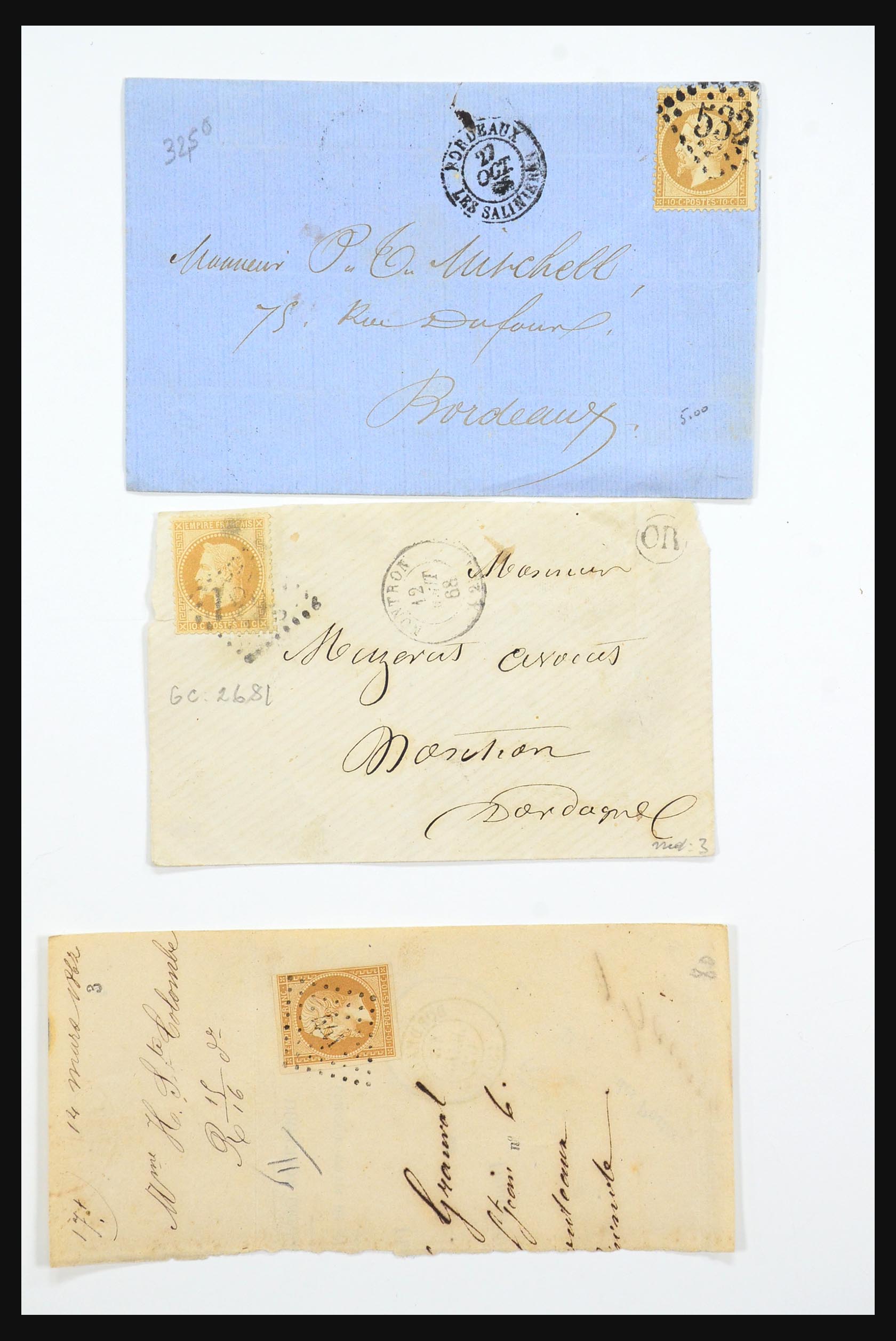 31359 2555 - 31359 France and Colonies covers 1770-1960.