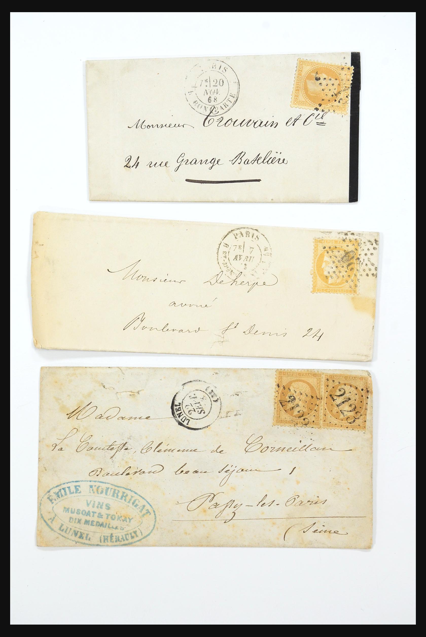 31359 2559 - 31359 France and Colonies covers 1770-1960.