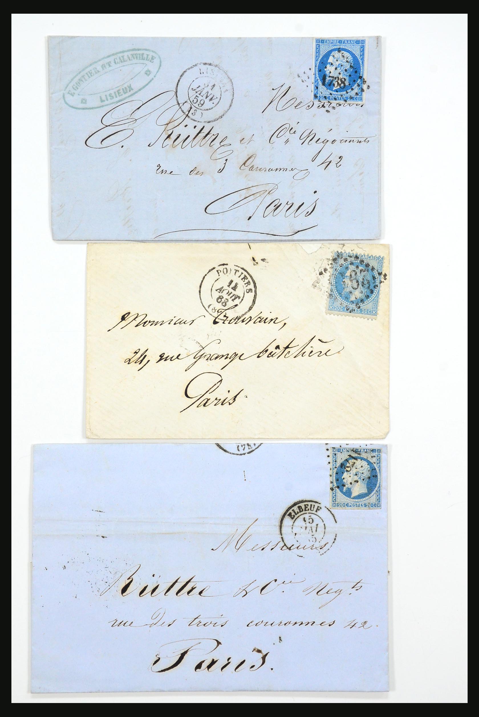 31359 2577 - 31359 France and Colonies covers 1770-1960.