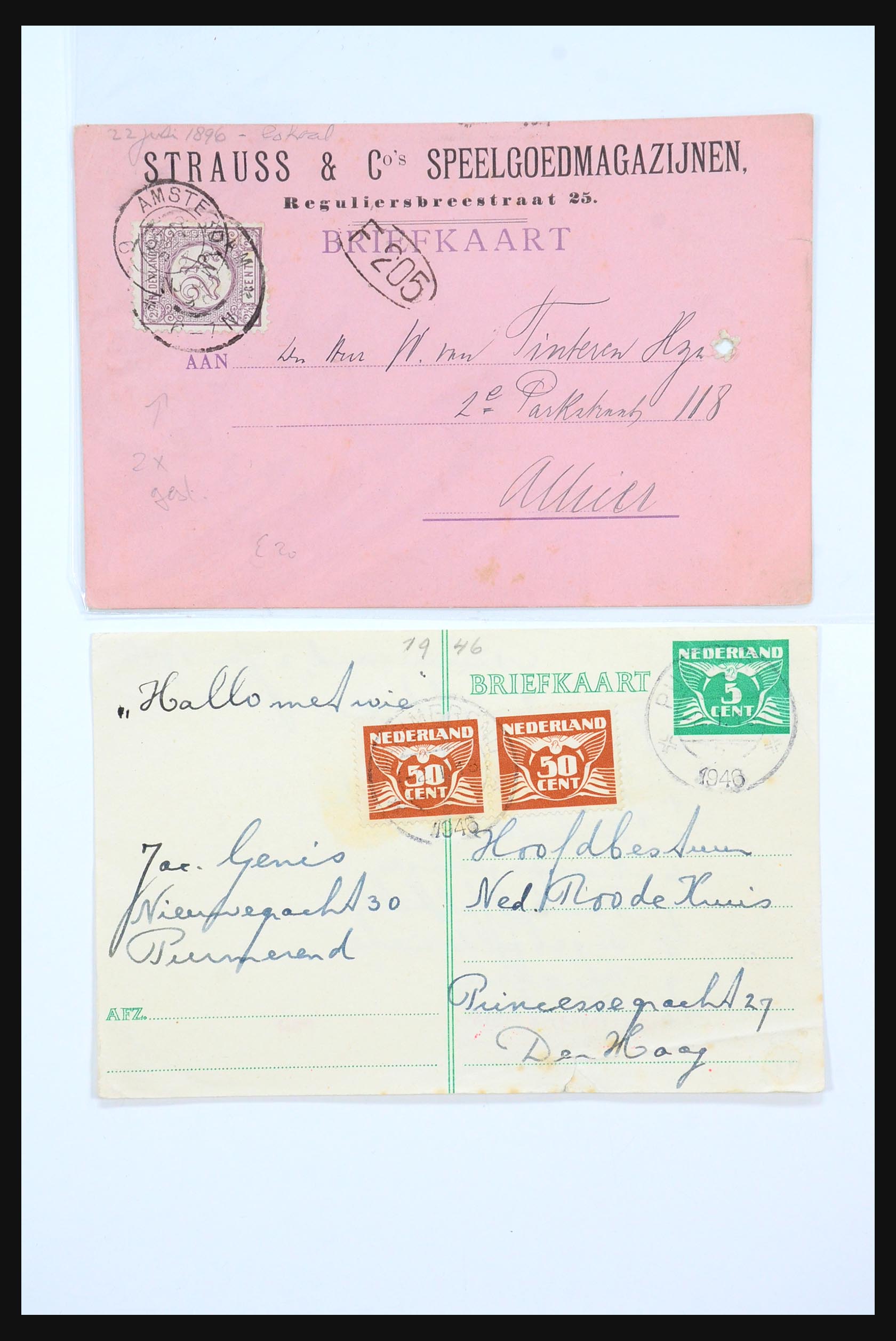 31360 0004 - 31360 Netherlands covers 1852-1960.