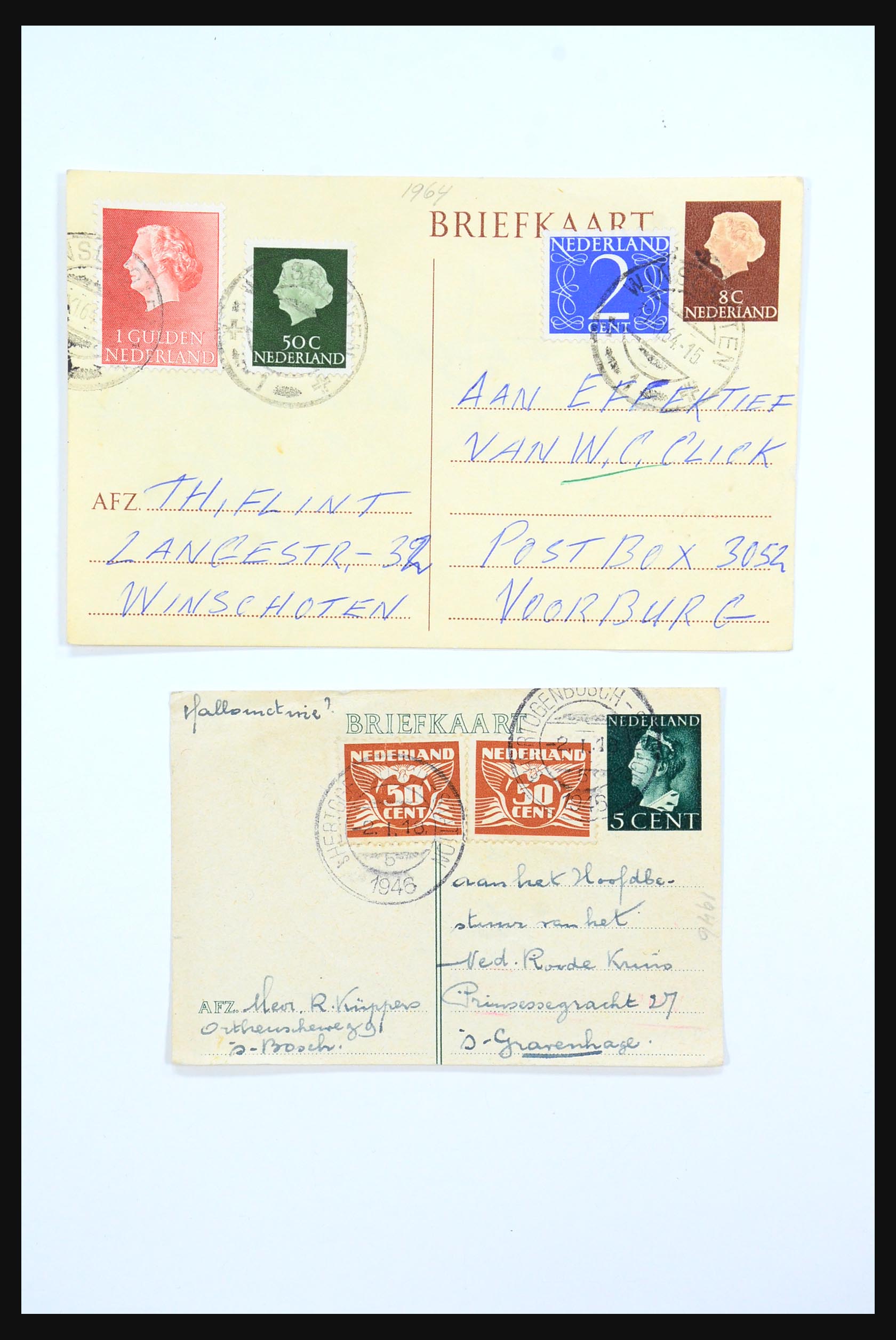 31360 0005 - 31360 Netherlands covers 1852-1960.