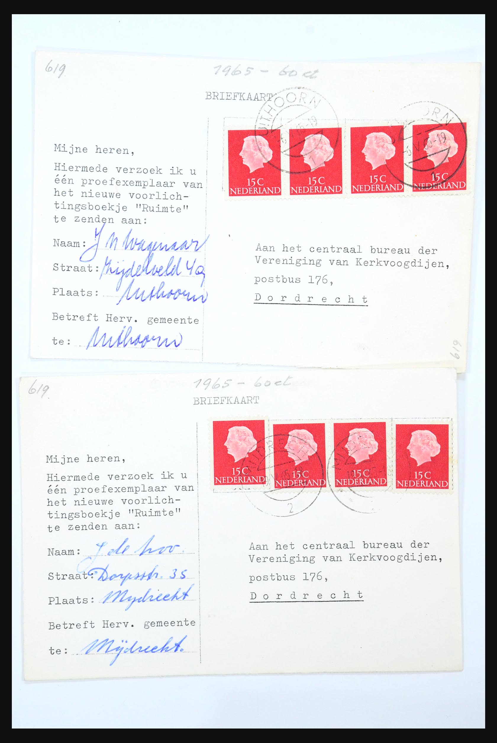 31360 0007 - 31360 Nederland brieven 1852-1960.