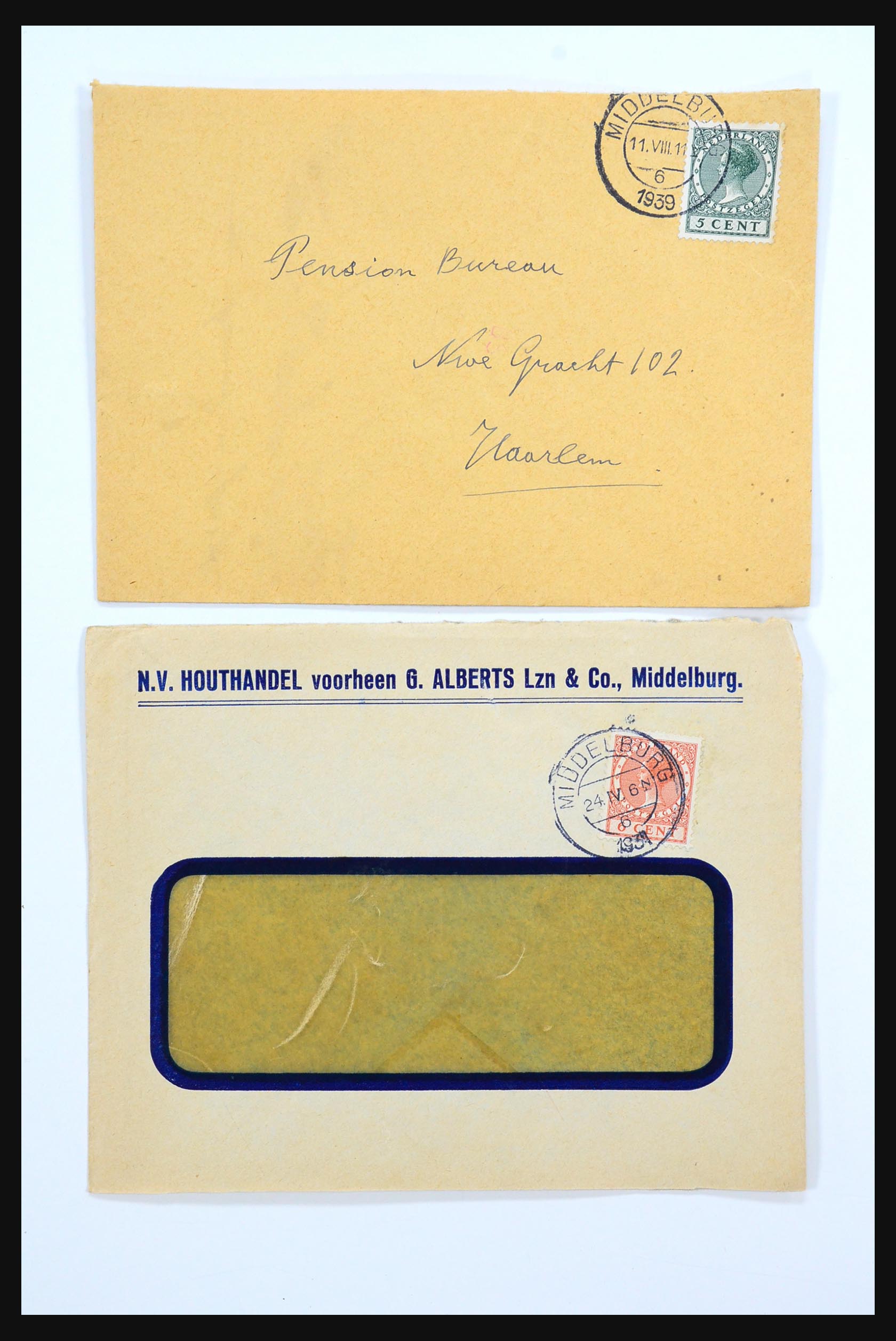 31360 0013 - 31360 Netherlands covers 1852-1960.