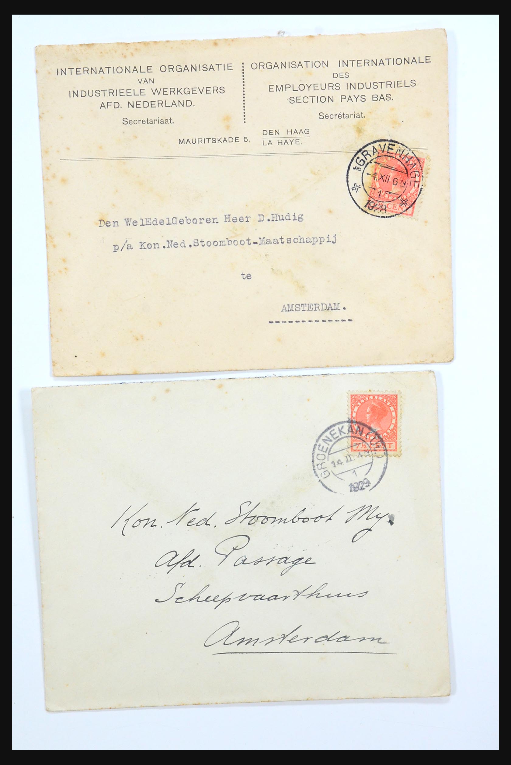 31360 0016 - 31360 Netherlands covers 1852-1960.