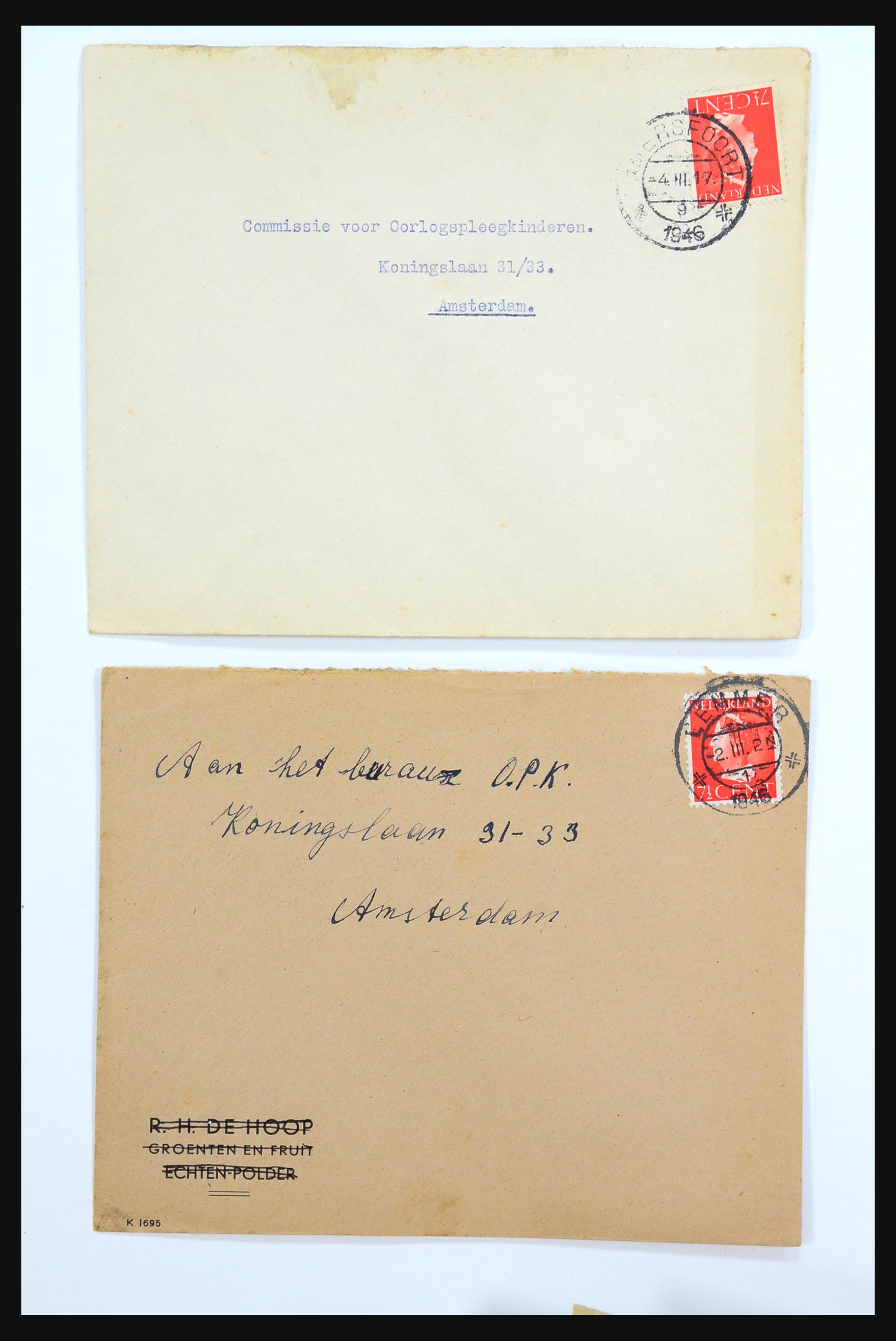 31360 0019 - 31360 Nederland brieven 1852-1960.