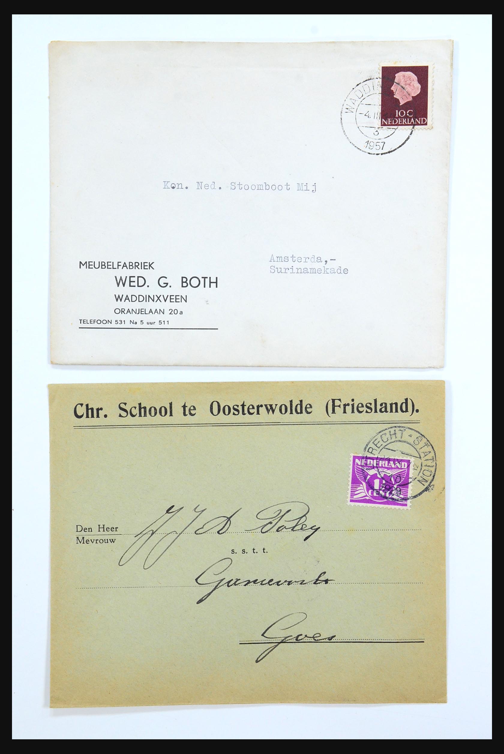 31360 0020 - 31360 Netherlands covers 1852-1960.