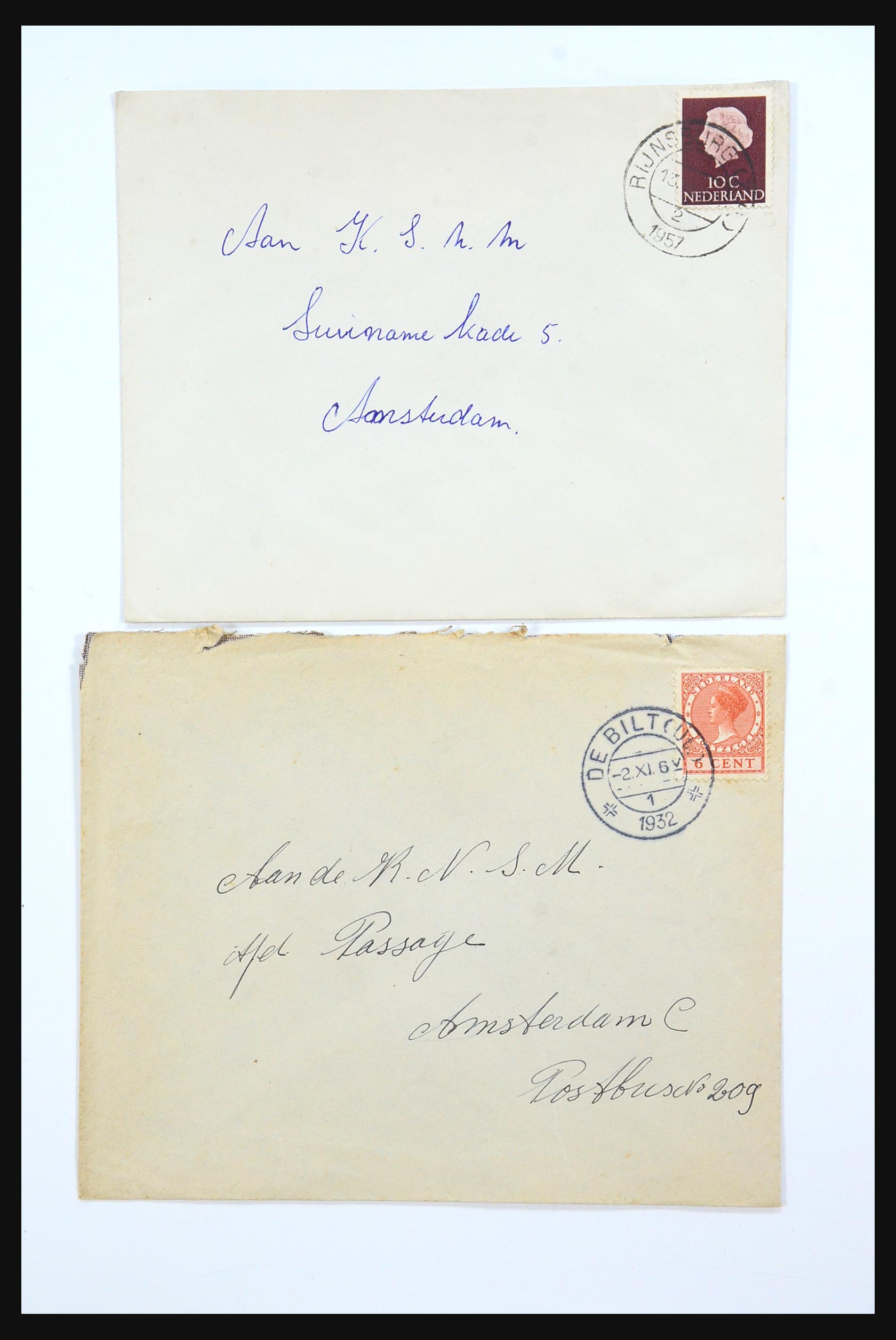 31360 0021 - 31360 Netherlands covers 1852-1960.