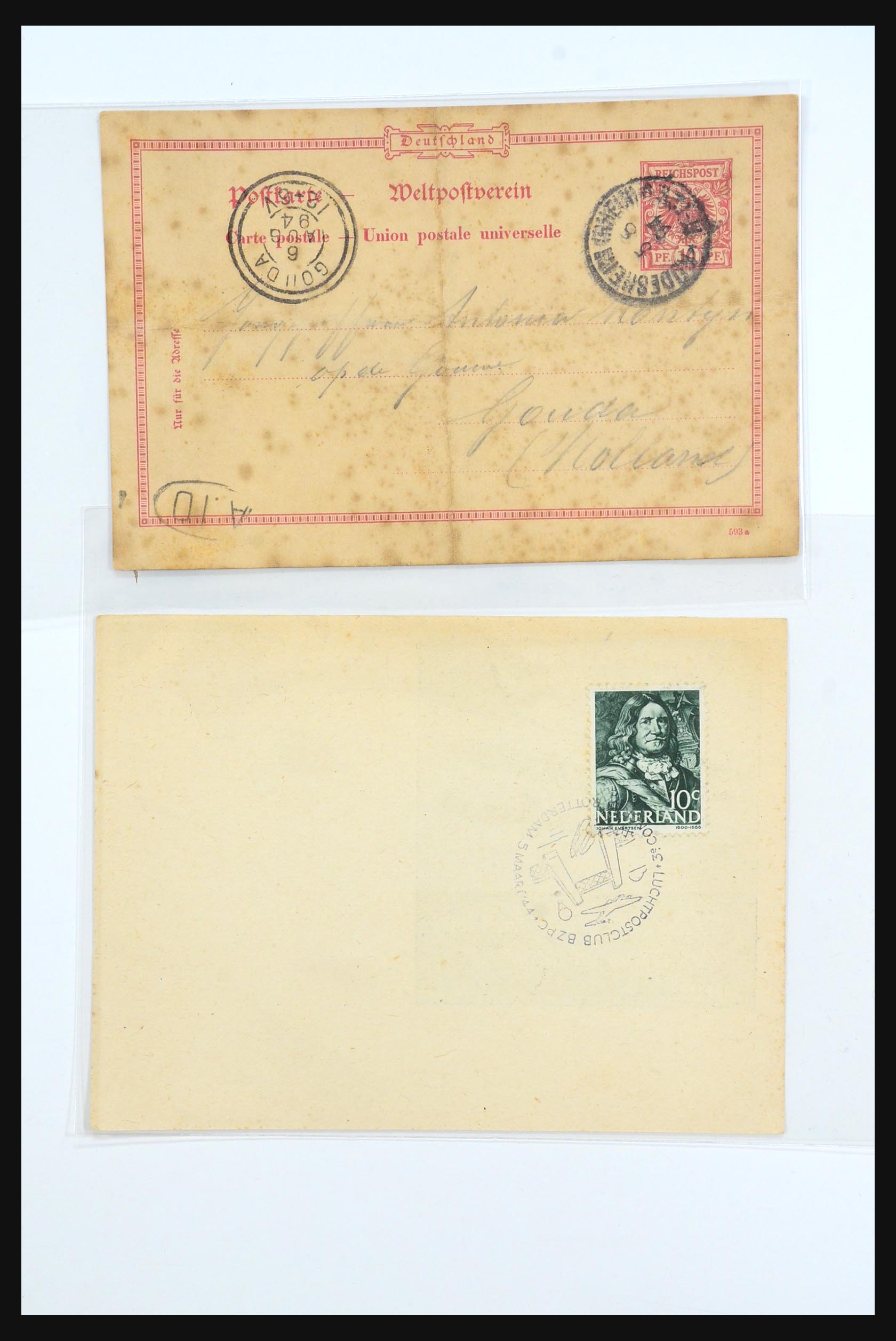 31360 0037 - 31360 Netherlands covers 1852-1960.