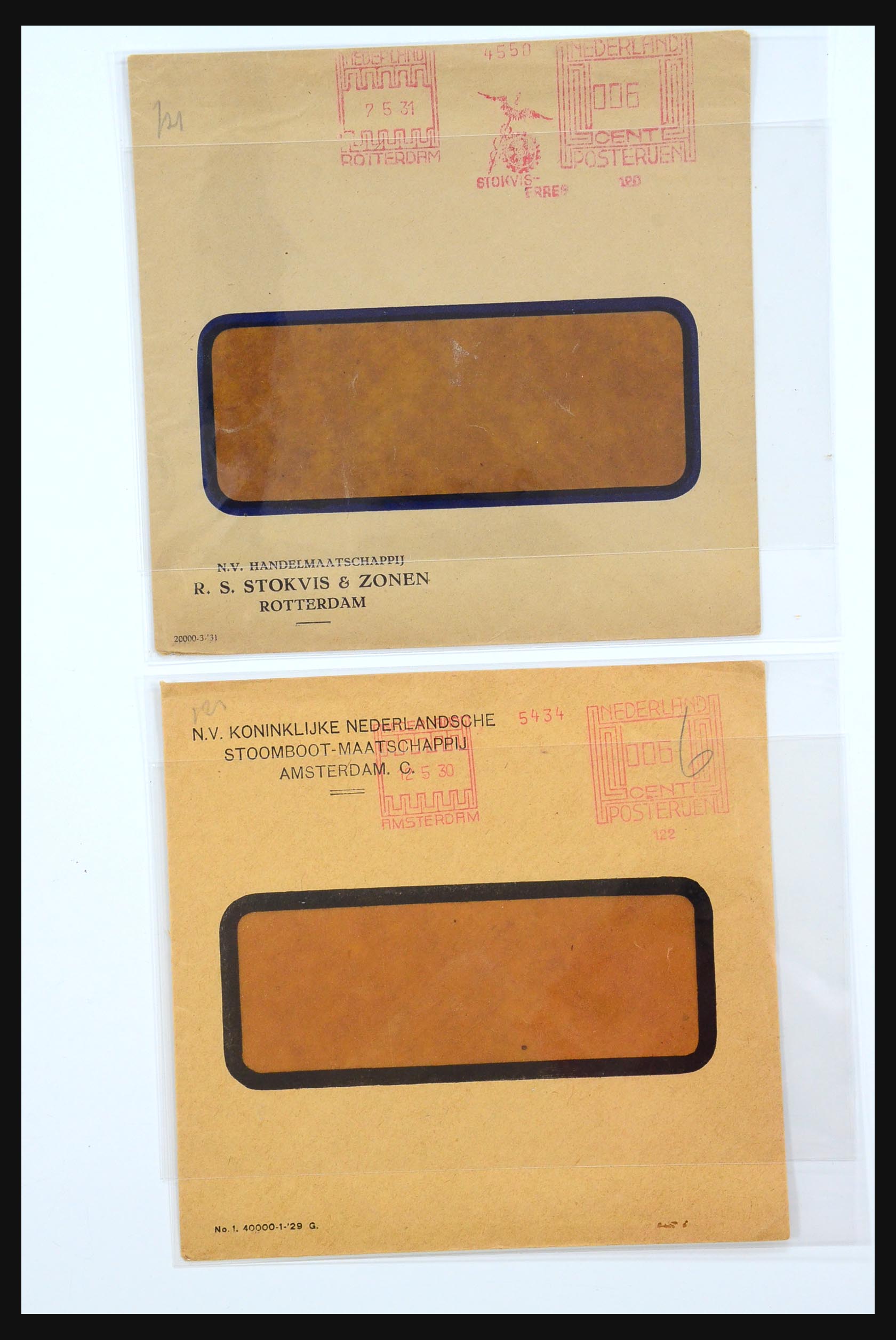 31360 0050 - 31360 Nederland brieven 1852-1960.