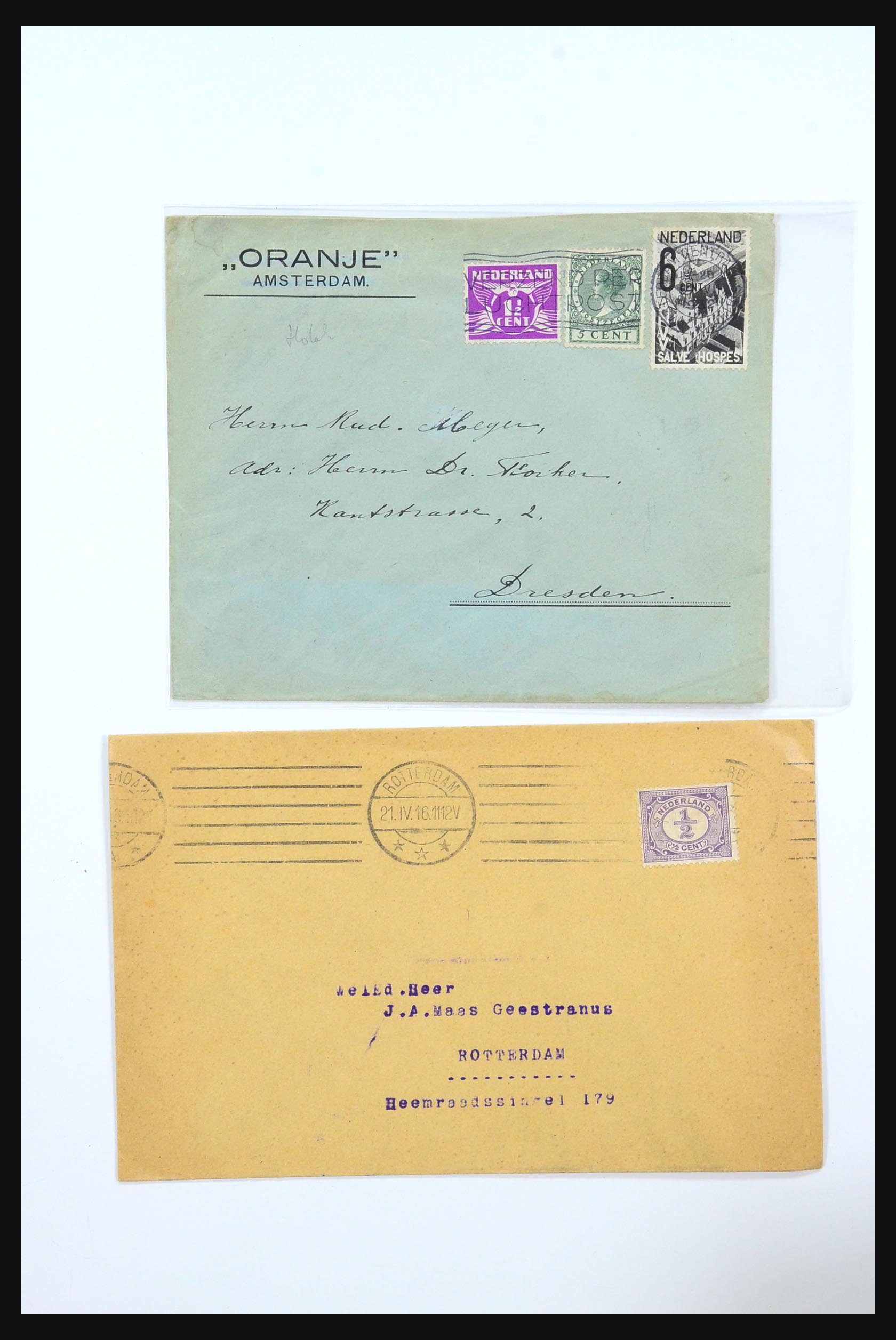 31360 0052 - 31360 Nederland brieven 1852-1960.