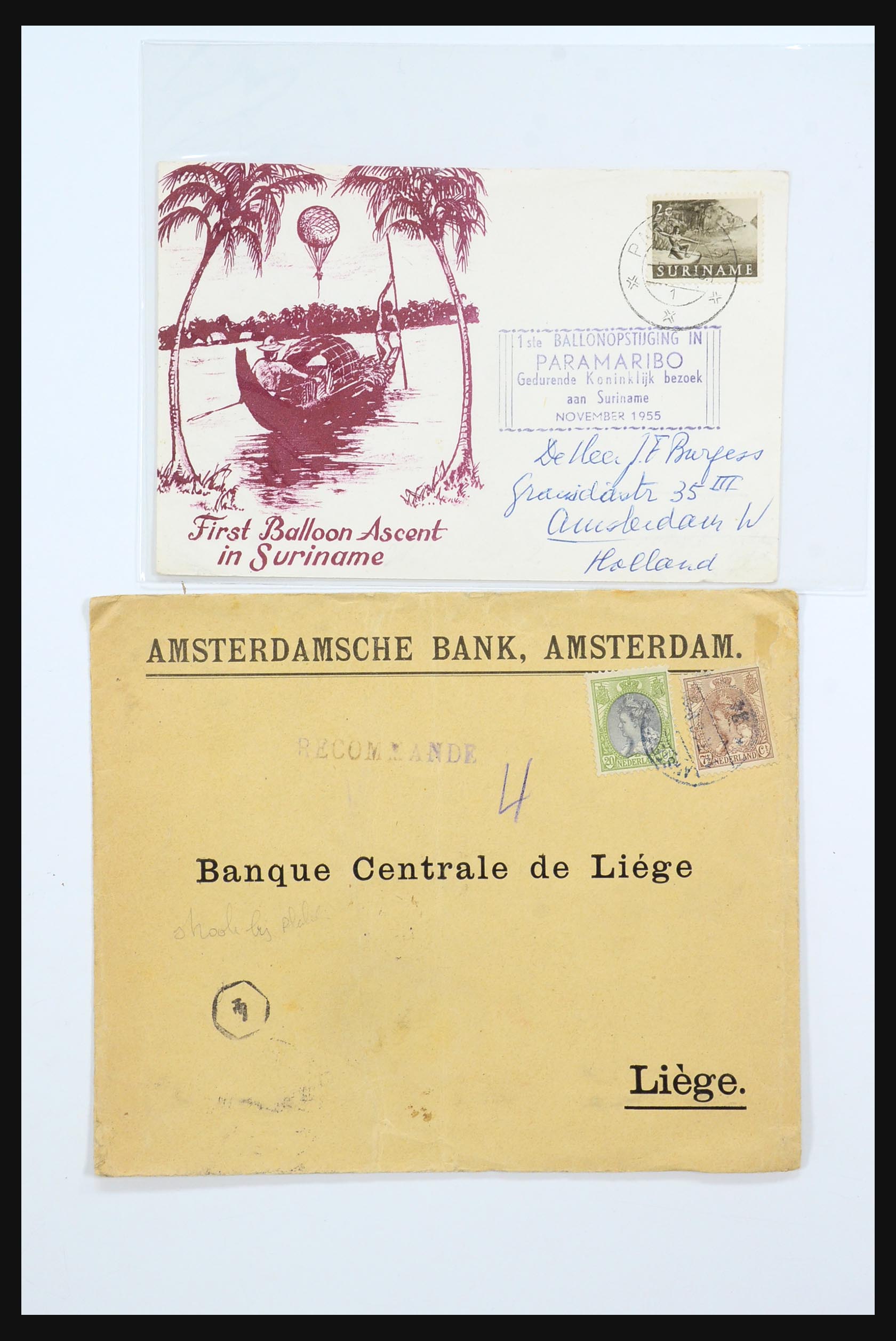 31360 0057 - 31360 Netherlands covers 1852-1960.