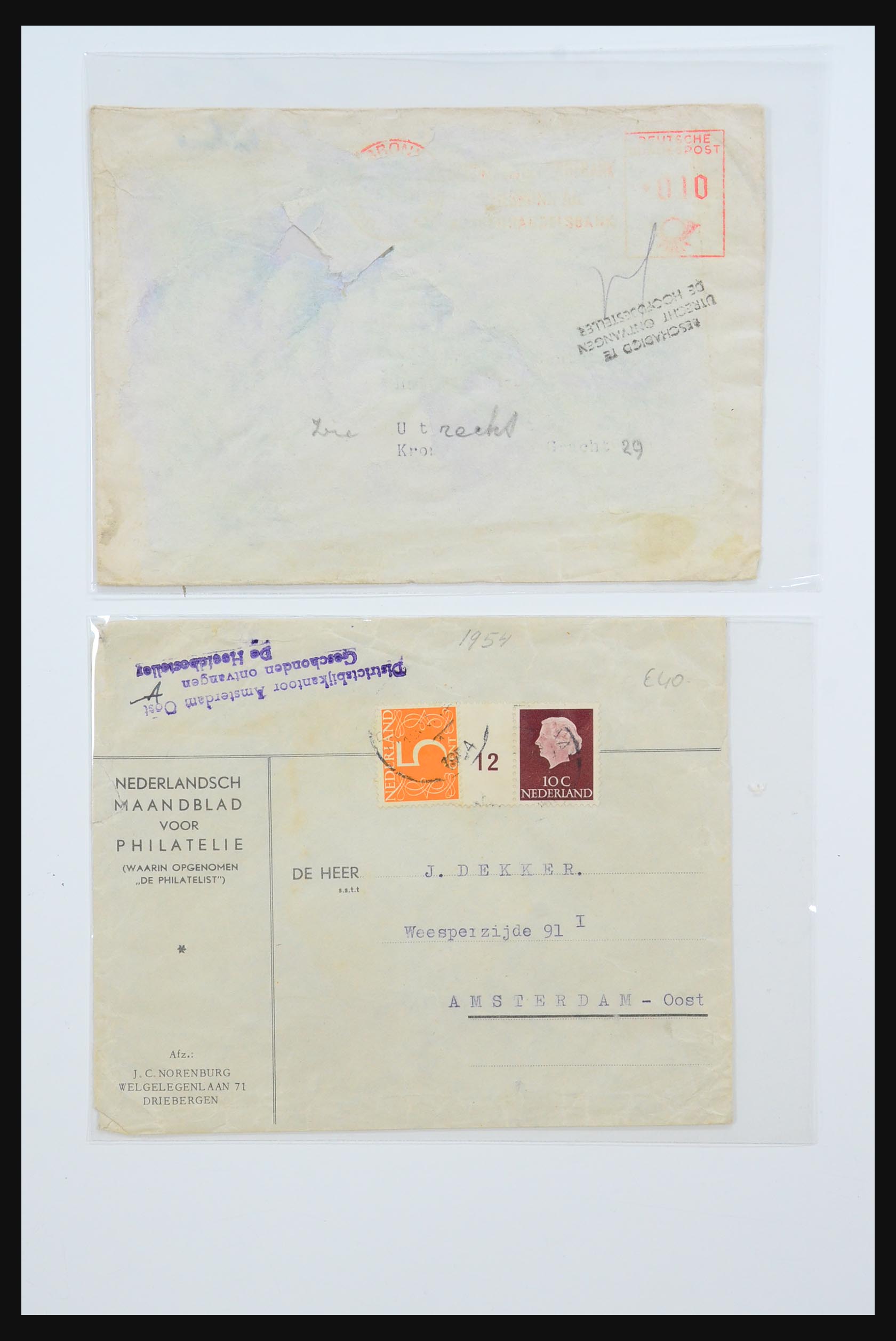 31360 0059 - 31360 Nederland brieven 1852-1960.