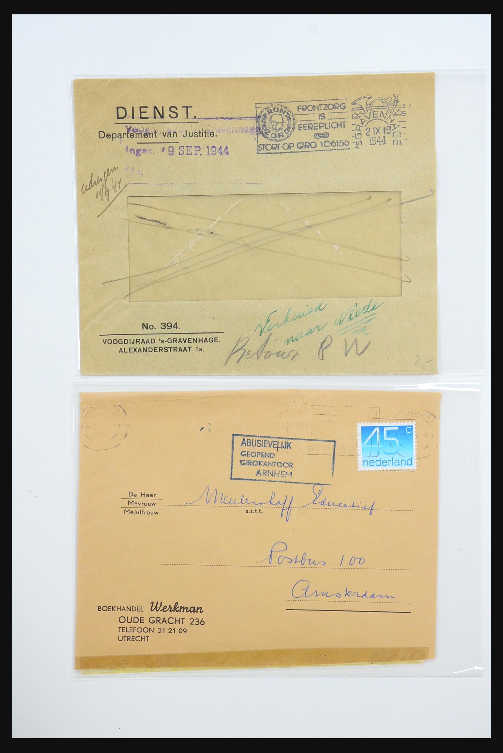 31360 0069 - 31360 Nederland brieven 1852-1960.