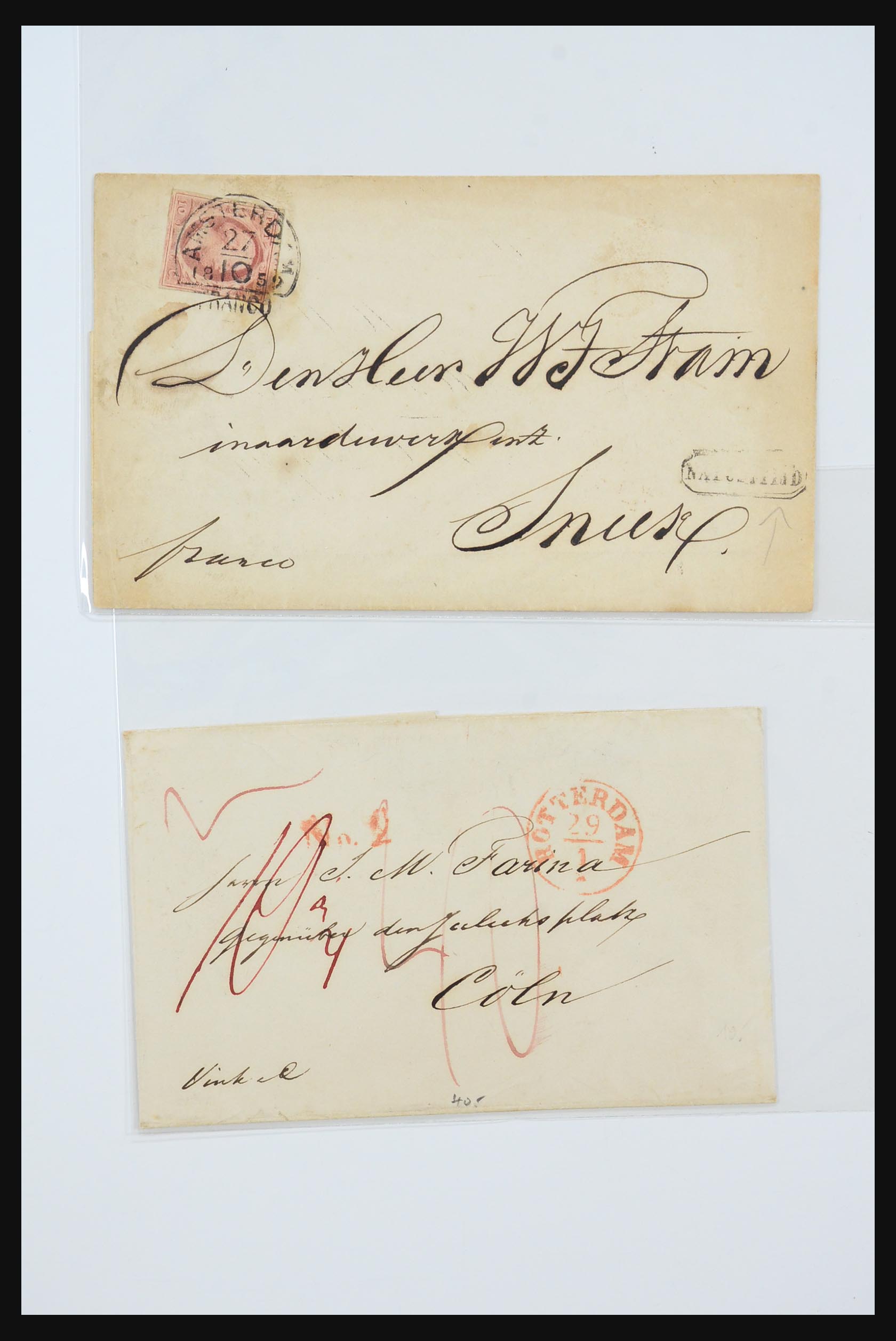 31360 0072 - 31360 Nederland brieven 1852-1960.