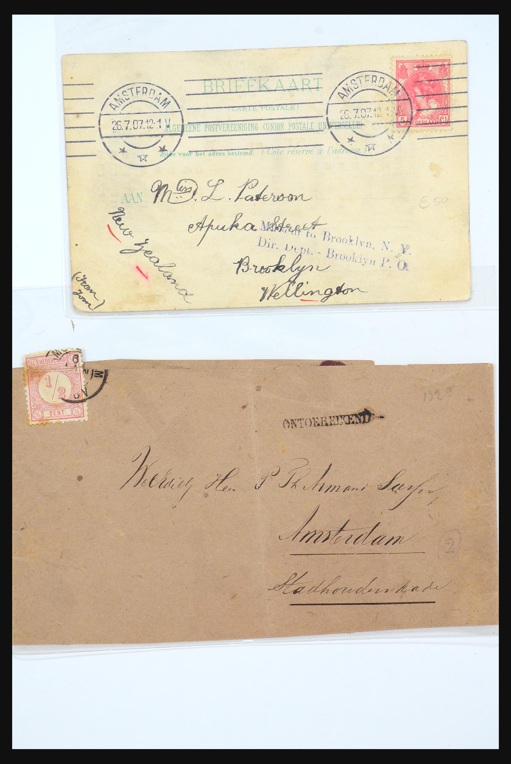 31360 0073 - 31360 Netherlands covers 1852-1960.