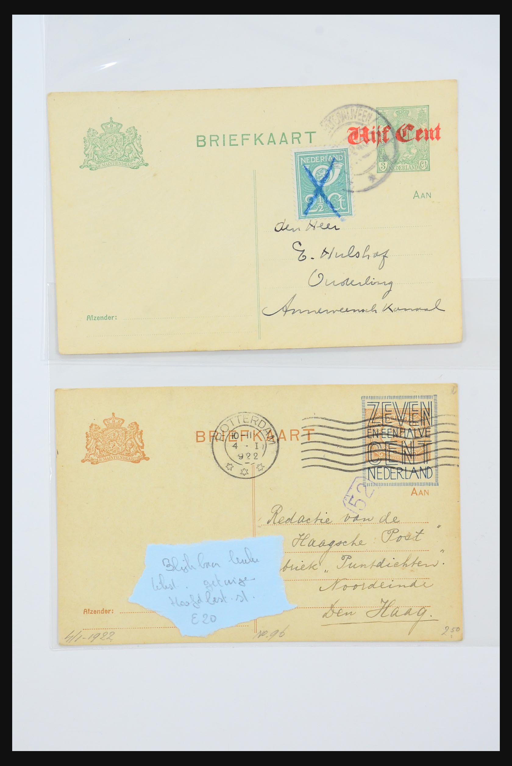 31360 0080 - 31360 Netherlands covers 1852-1960.