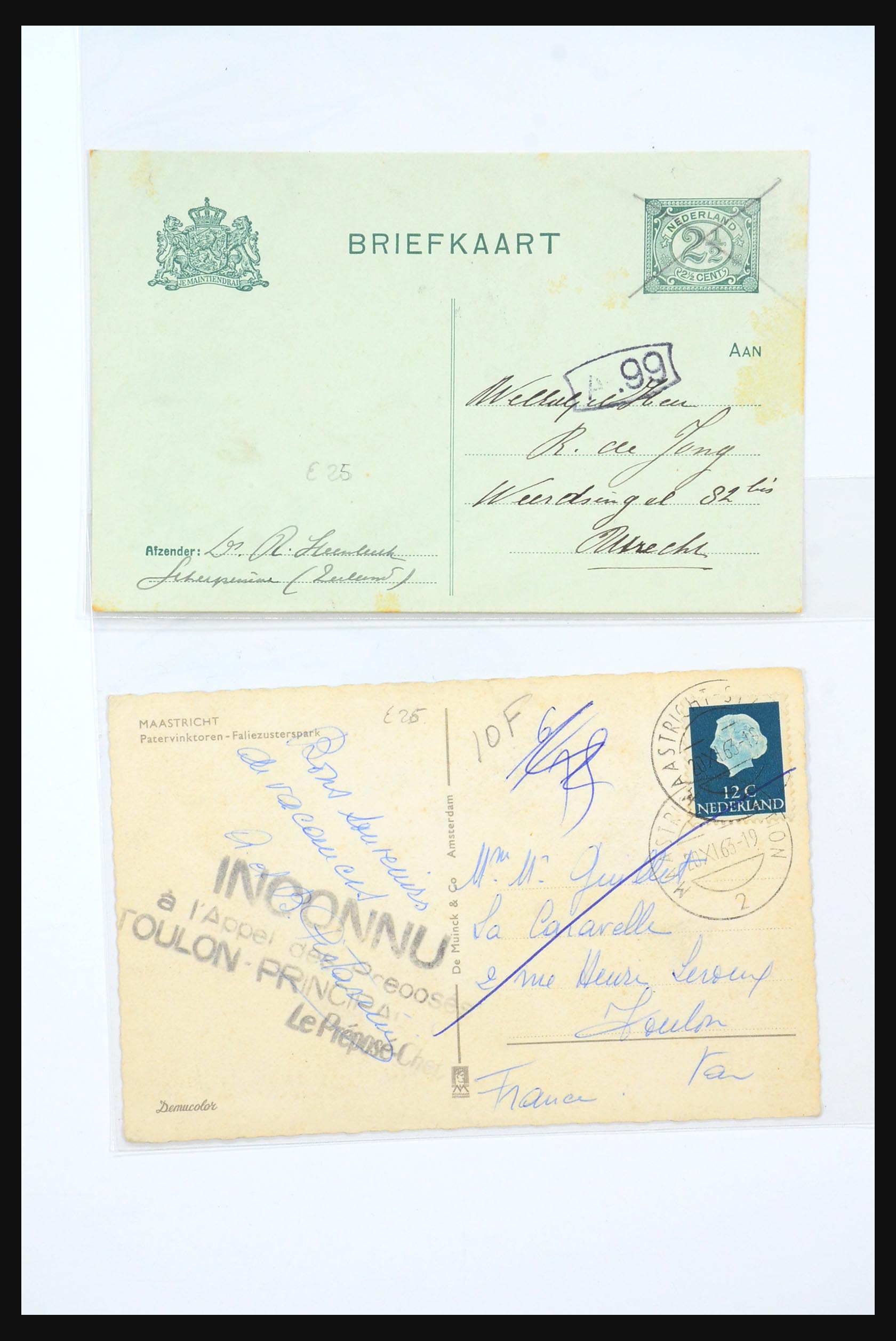 31360 0082 - 31360 Netherlands covers 1852-1960.