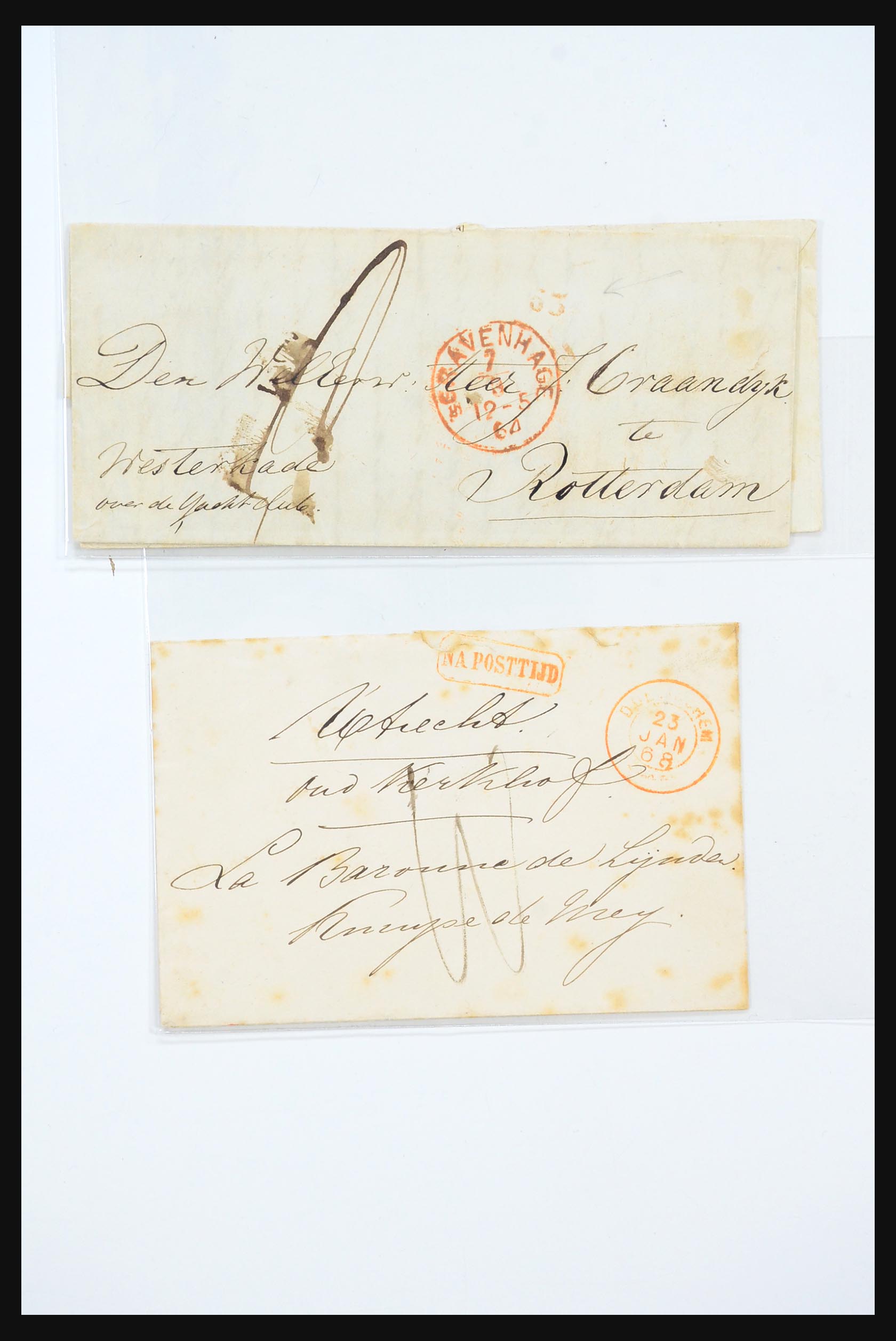 31360 0093 - 31360 Netherlands covers 1852-1960.