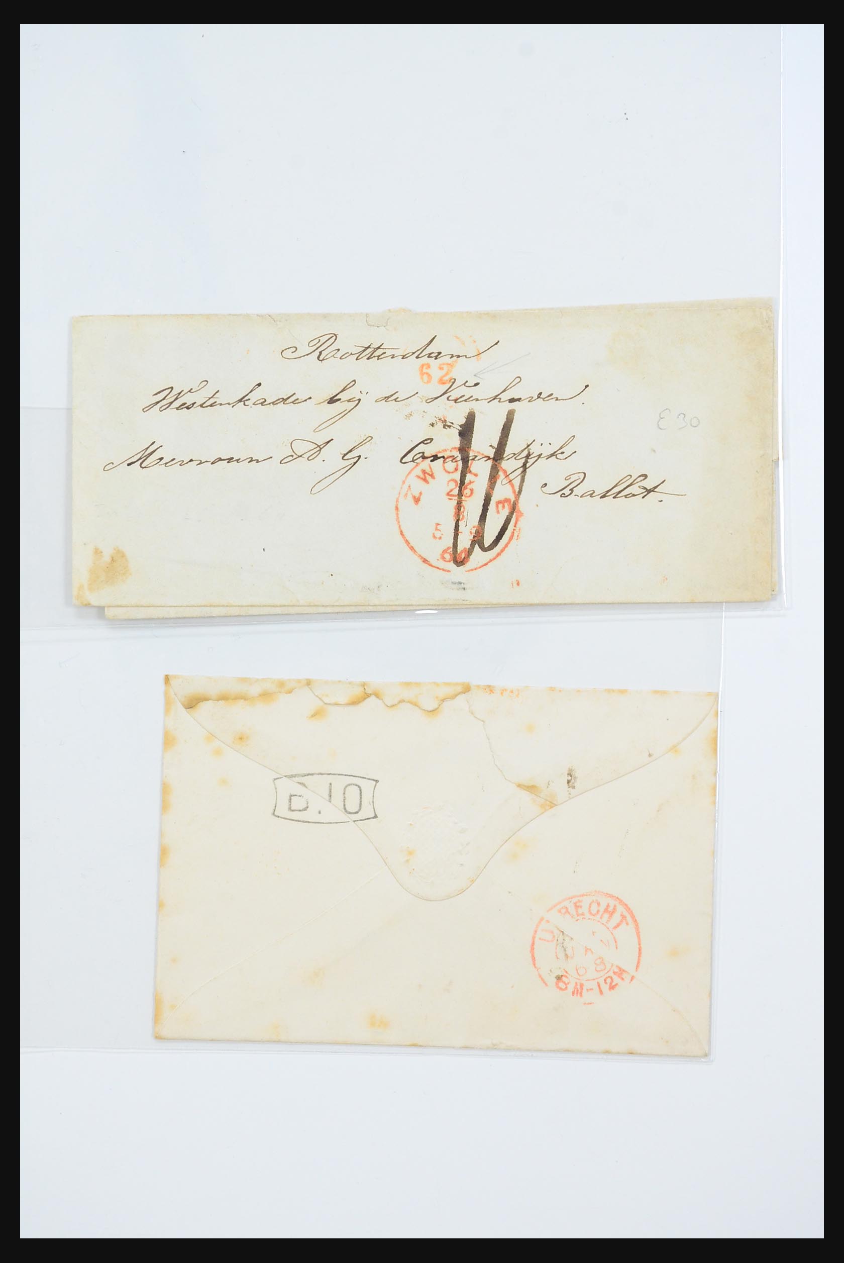 31360 0094 - 31360 Netherlands covers 1852-1960.