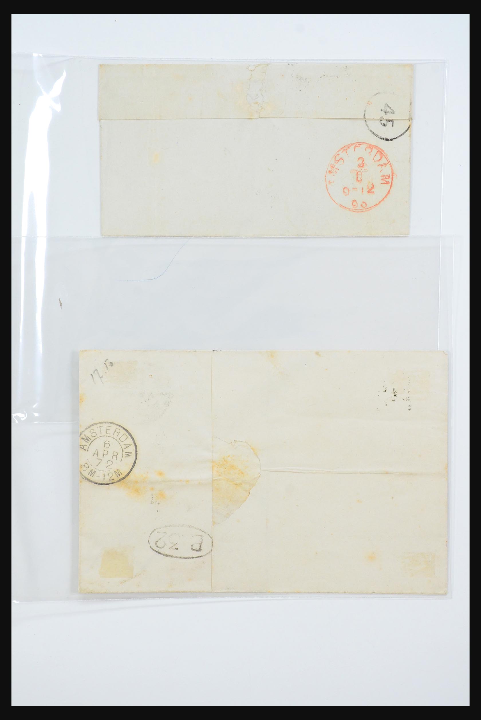 31360 0096 - 31360 Netherlands covers 1852-1960.